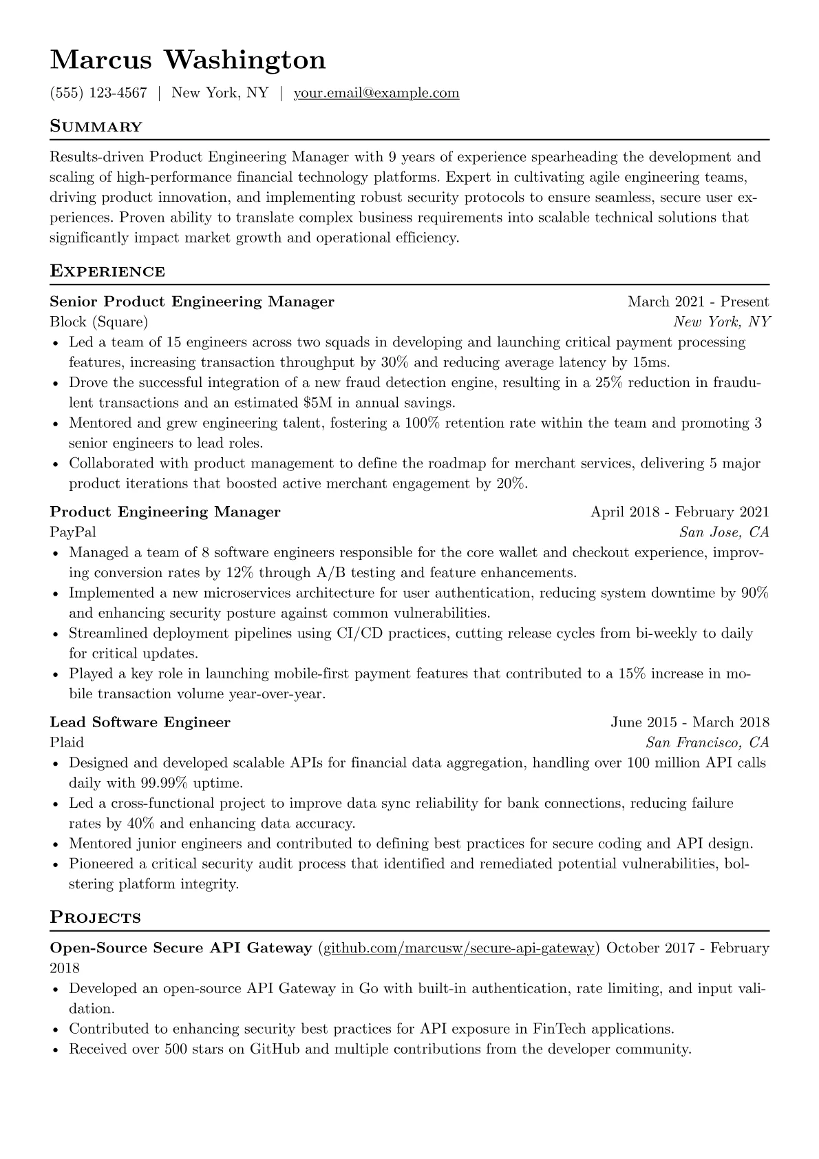 FinTech Platform version - Page 1