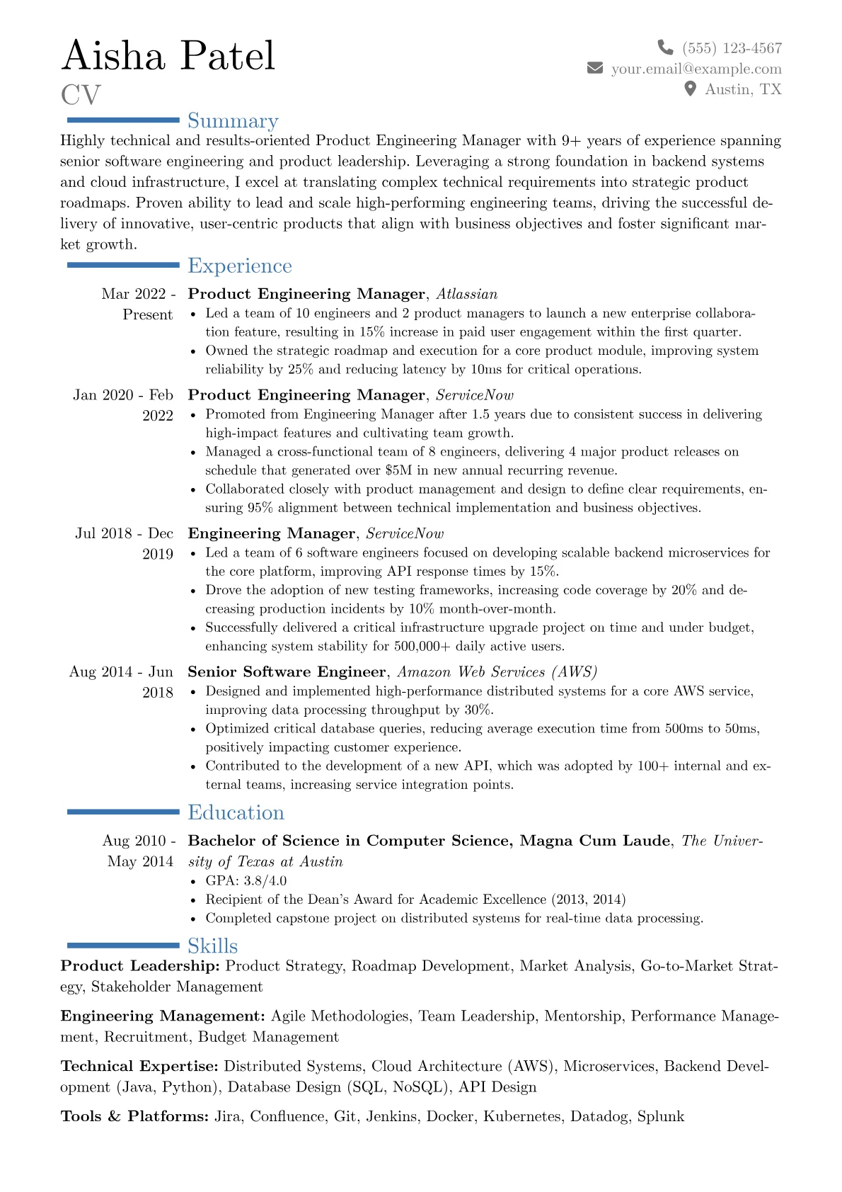 Career changer version - Page 1