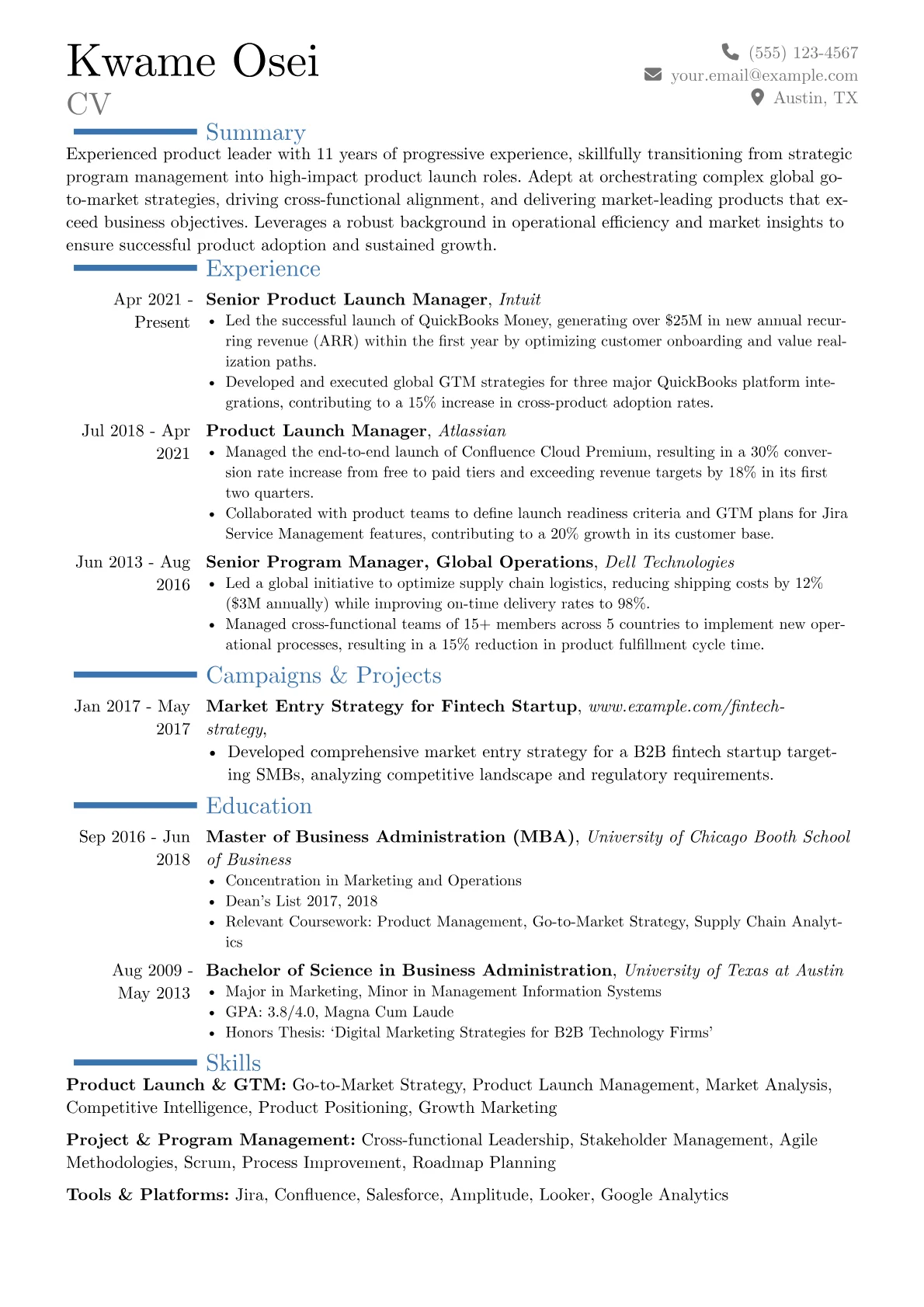 Career changer version - Page 1