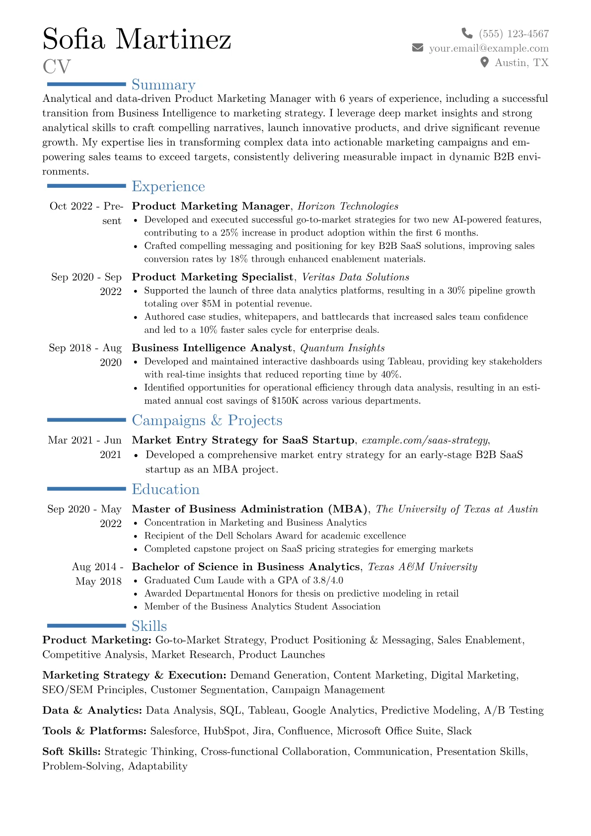 Career changer version - Page 1