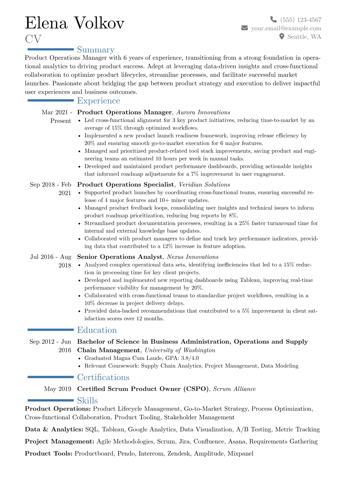 Career changer version - Page 1