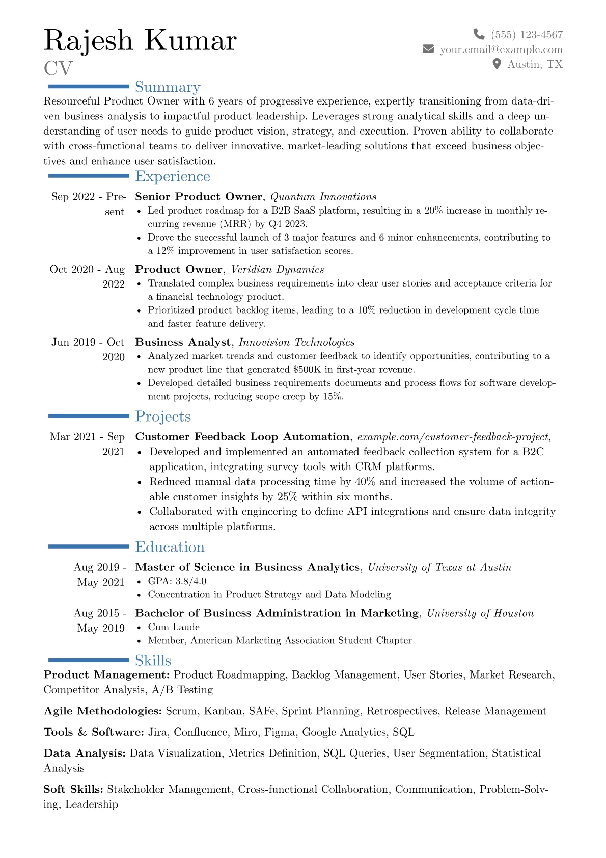 Career changer version - Page 1