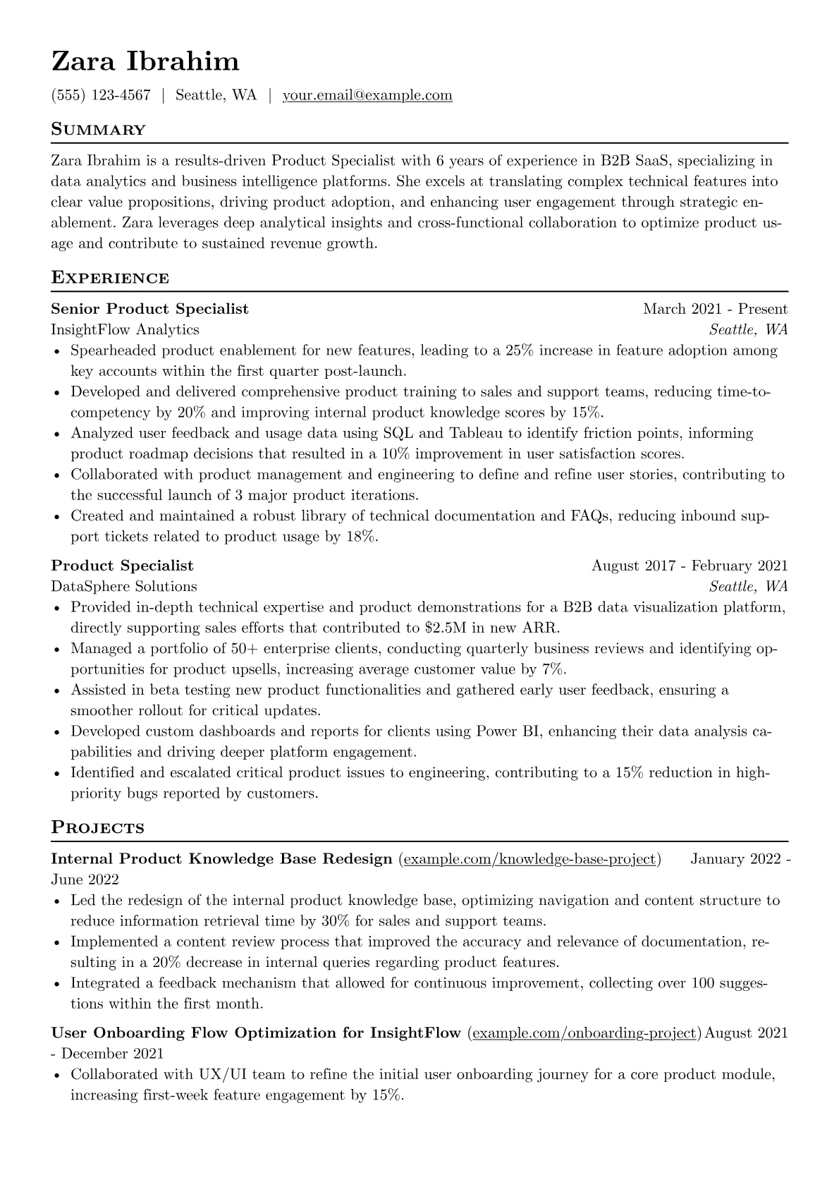 Product Specialist version - Page 1