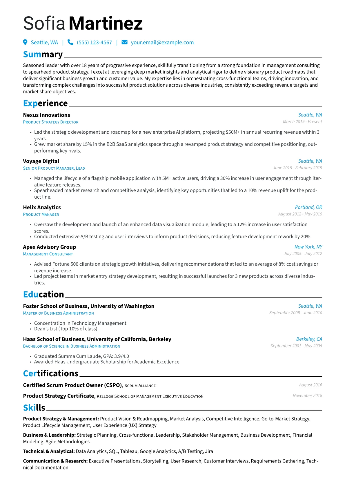 Career changer version - Page 1