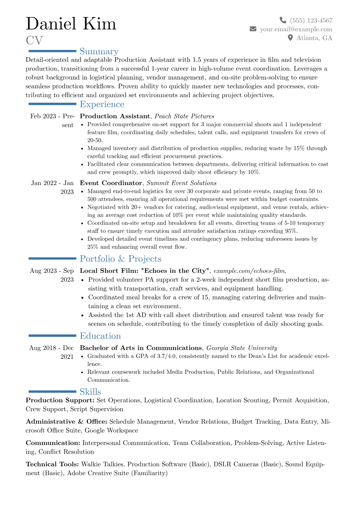 Career changer version - Page 1