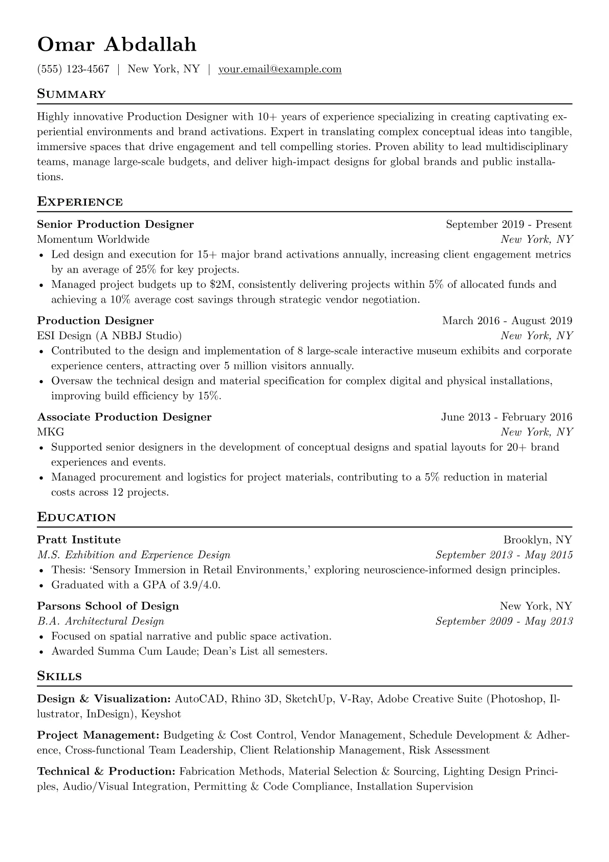 Design & Visualization version - Page 1