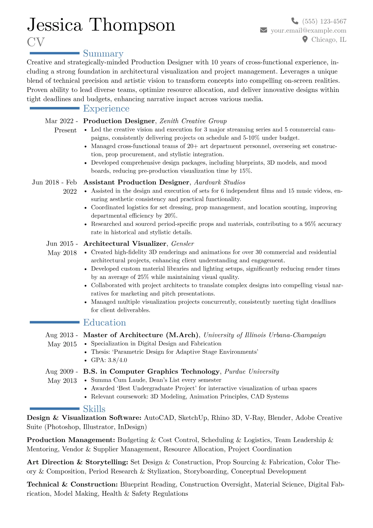 Career changer version - Page 1
