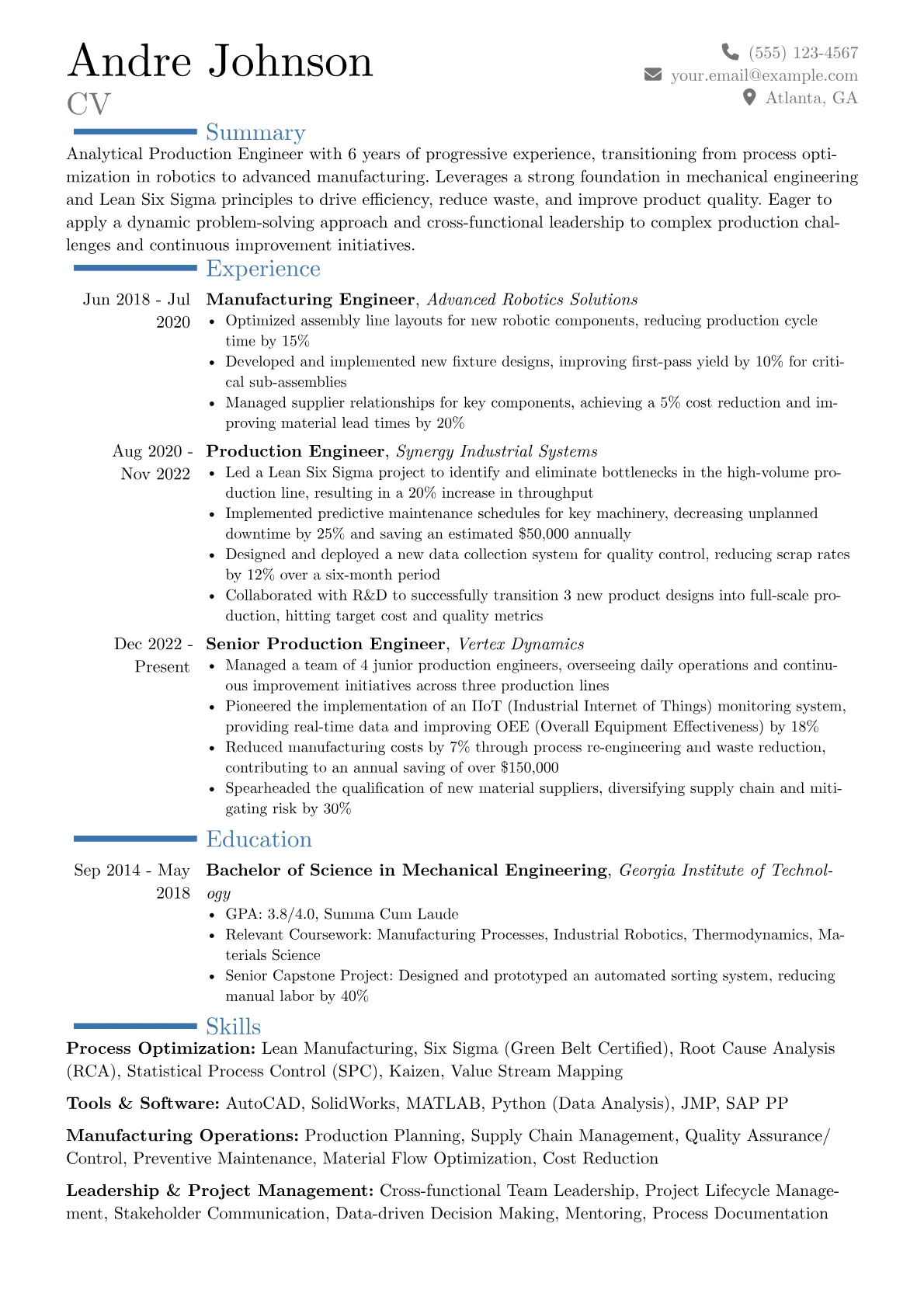 Career changer version - Page 1