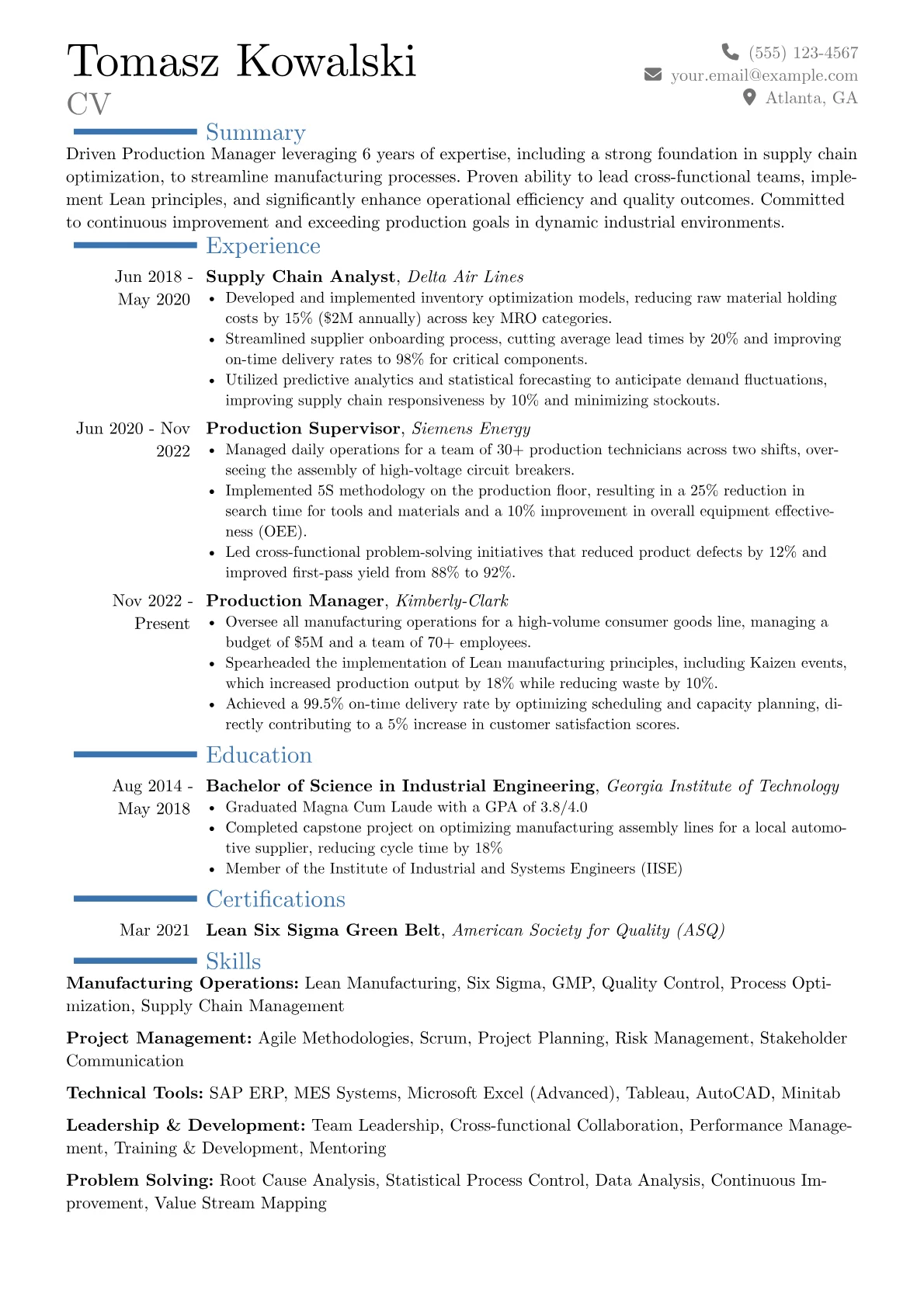 Career changer version - Page 1