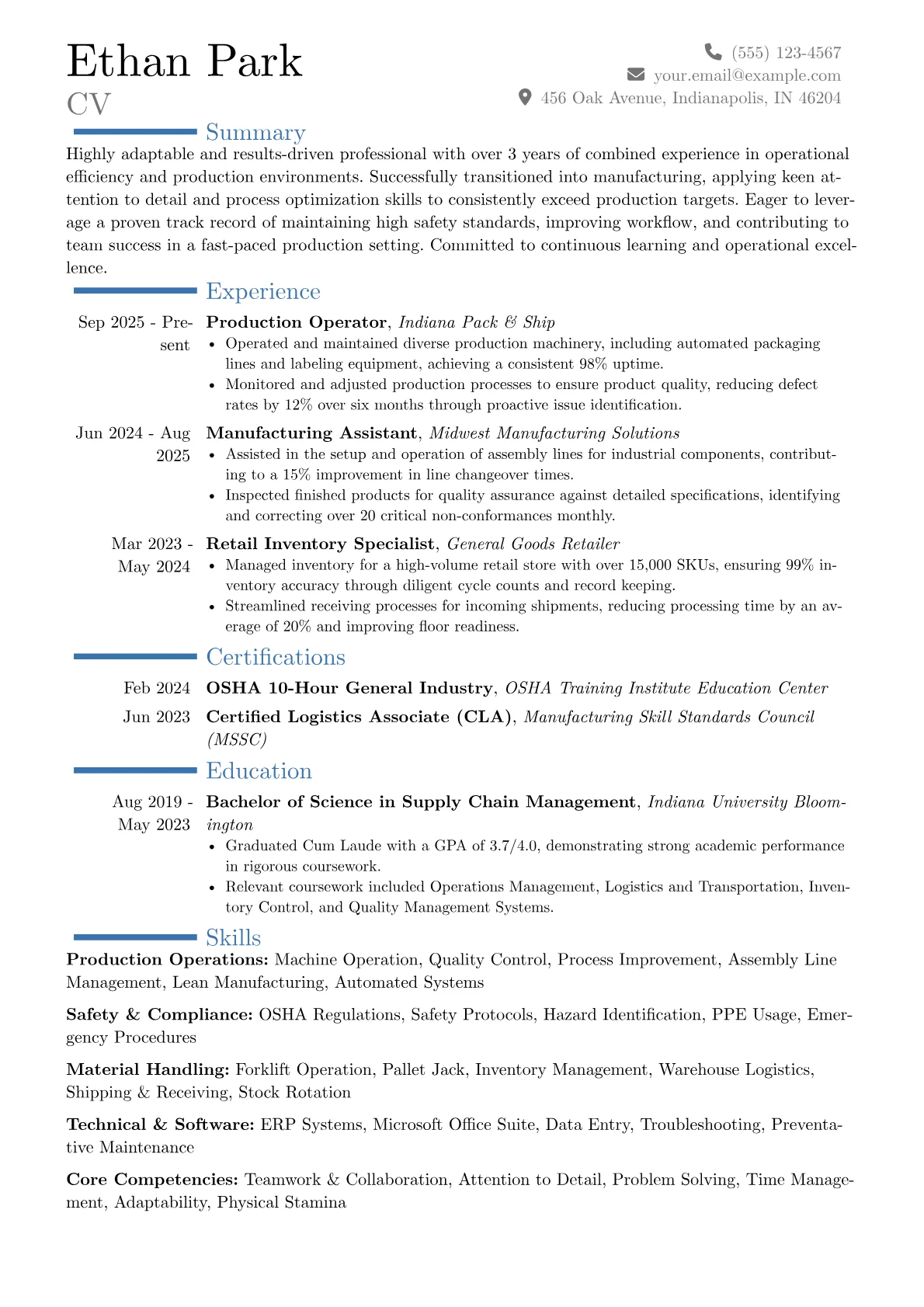 Career changer version - Page 1