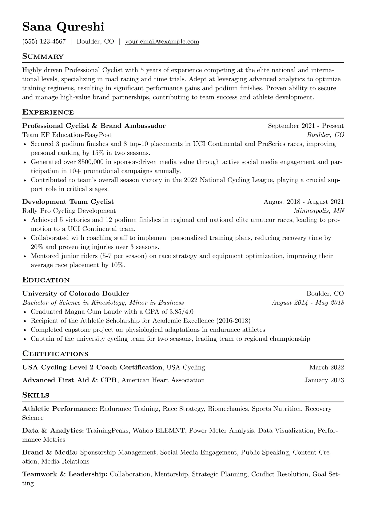 Athletic Performance version - Page 1
