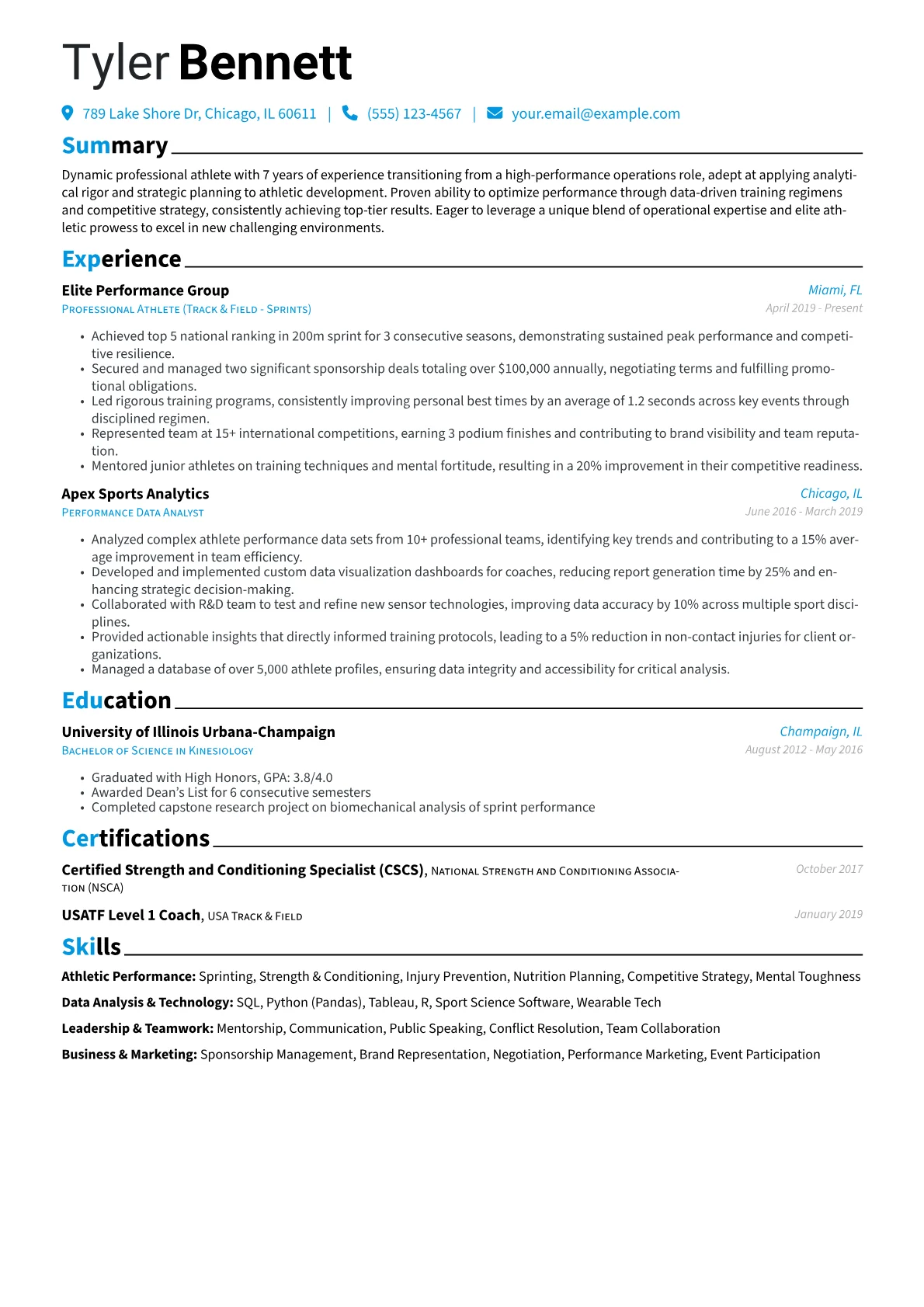 Career changer version - Page 1