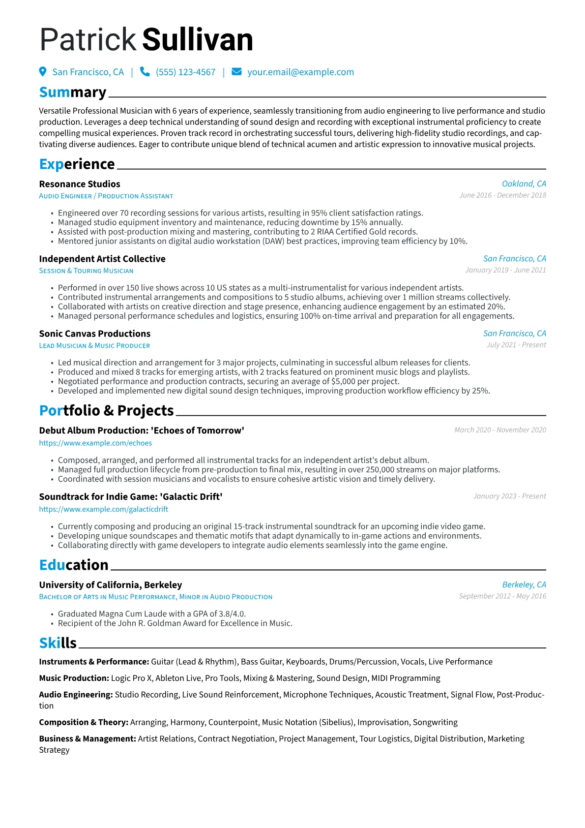 Career changer version - Page 1