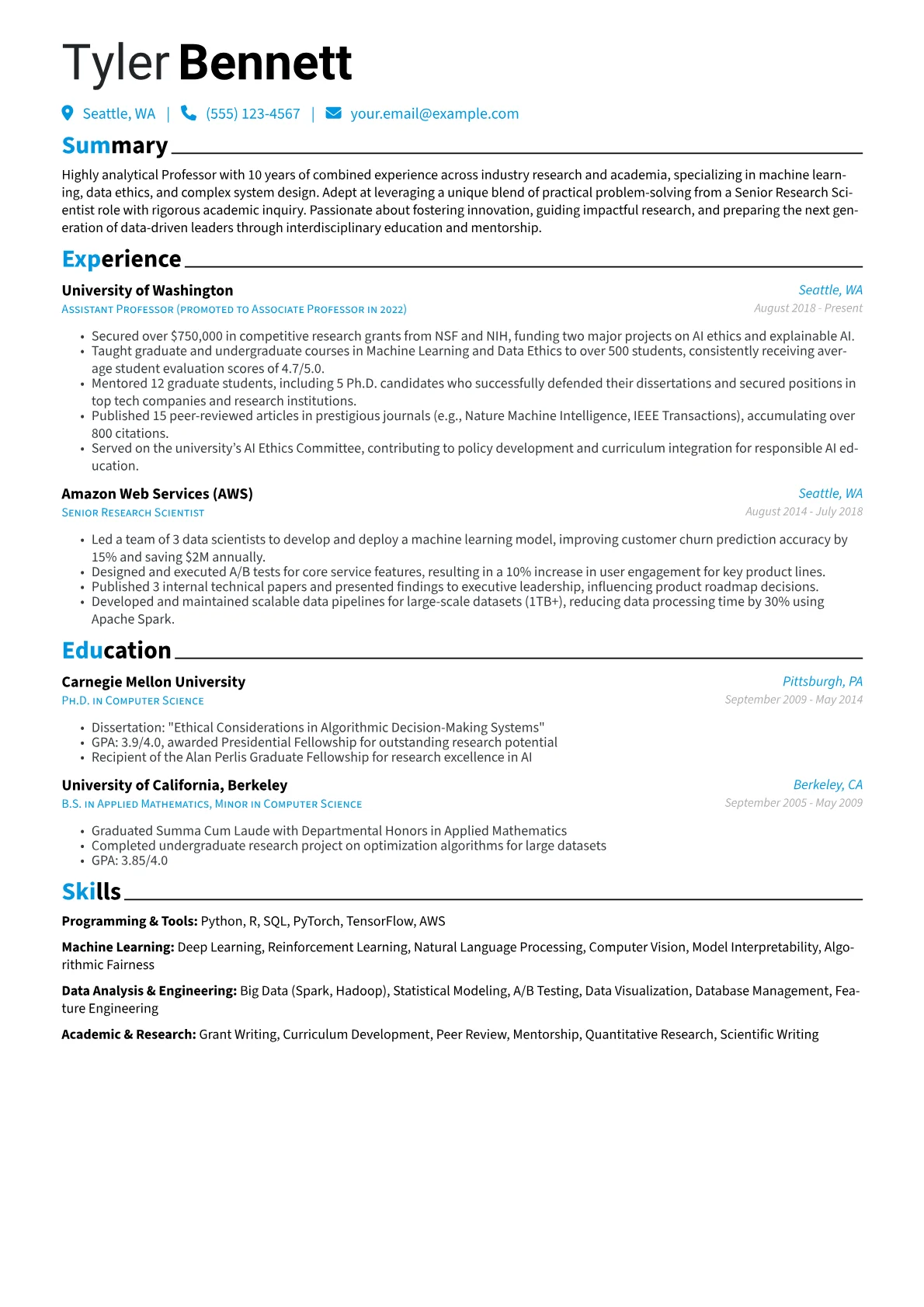 Career changer version - Page 1
