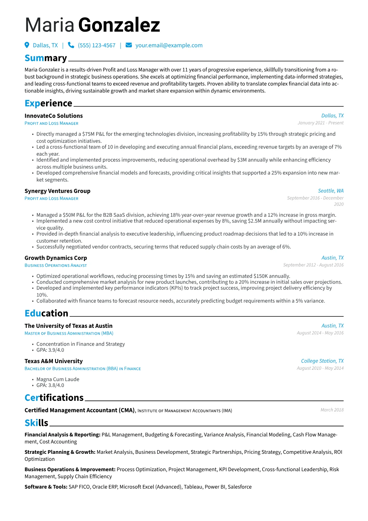 Career changer version - Page 1