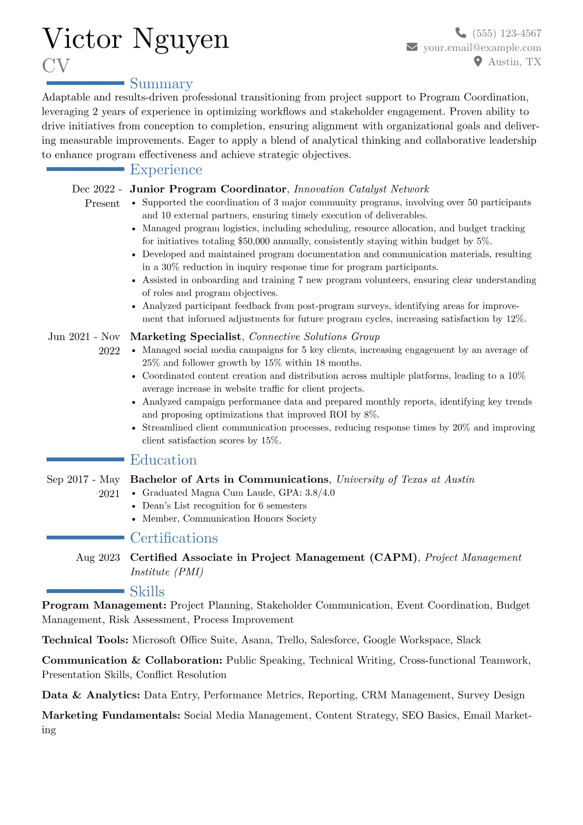 Career changer version - Page 1
