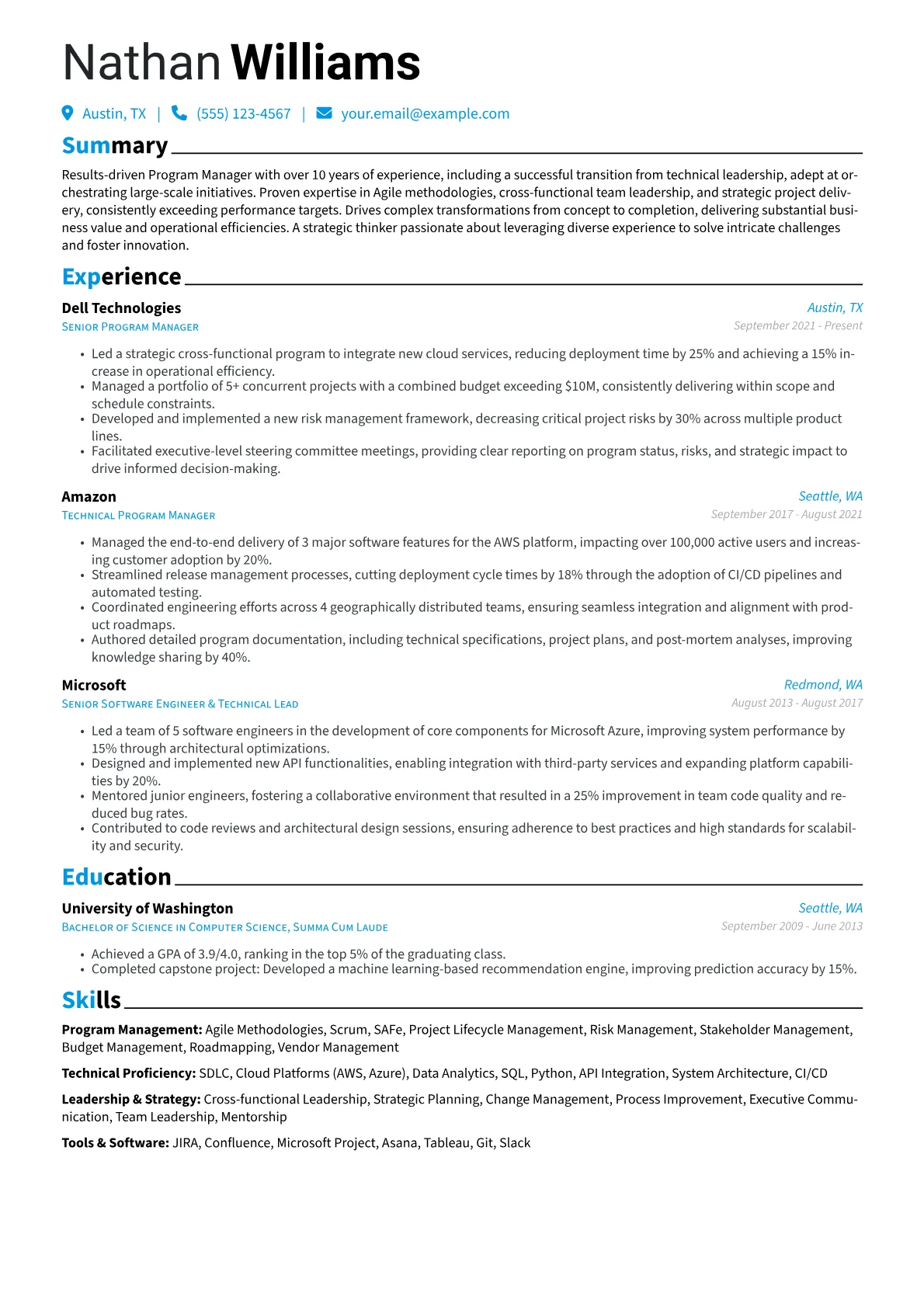 Career changer version - Page 1