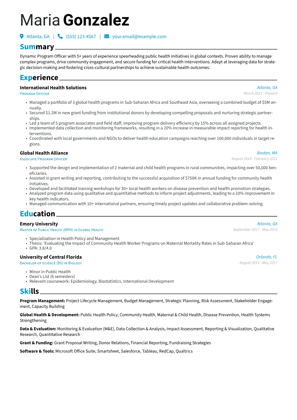 Program Officer version - Page 1