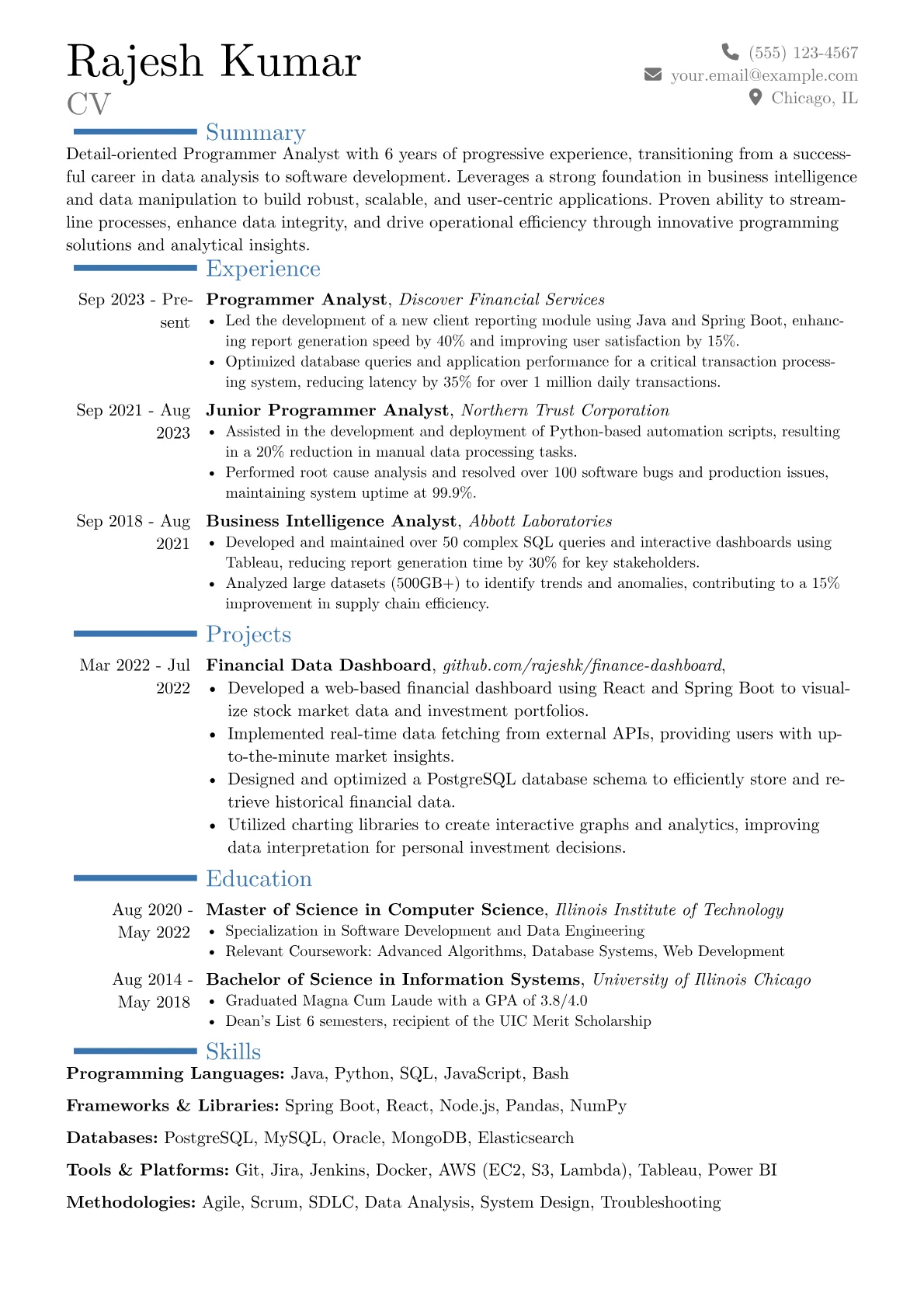 Career changer version - Page 1