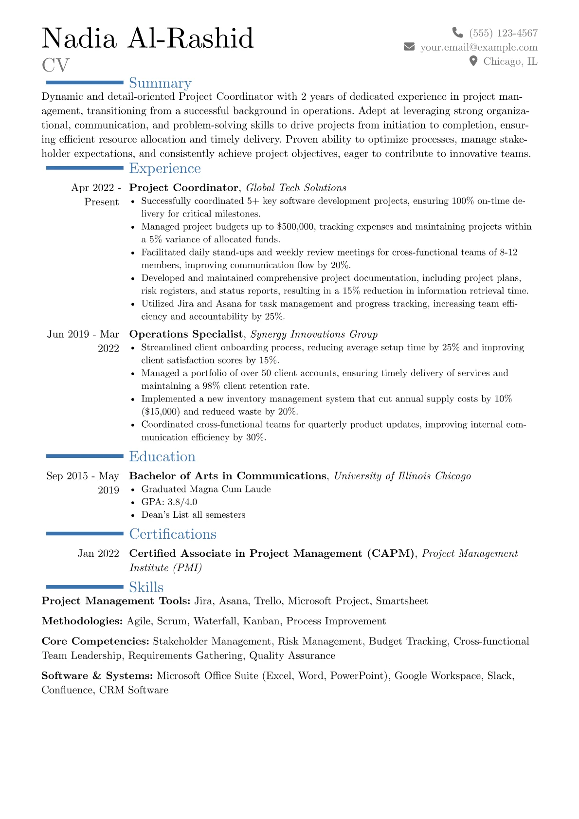 Career changer version - Page 1
