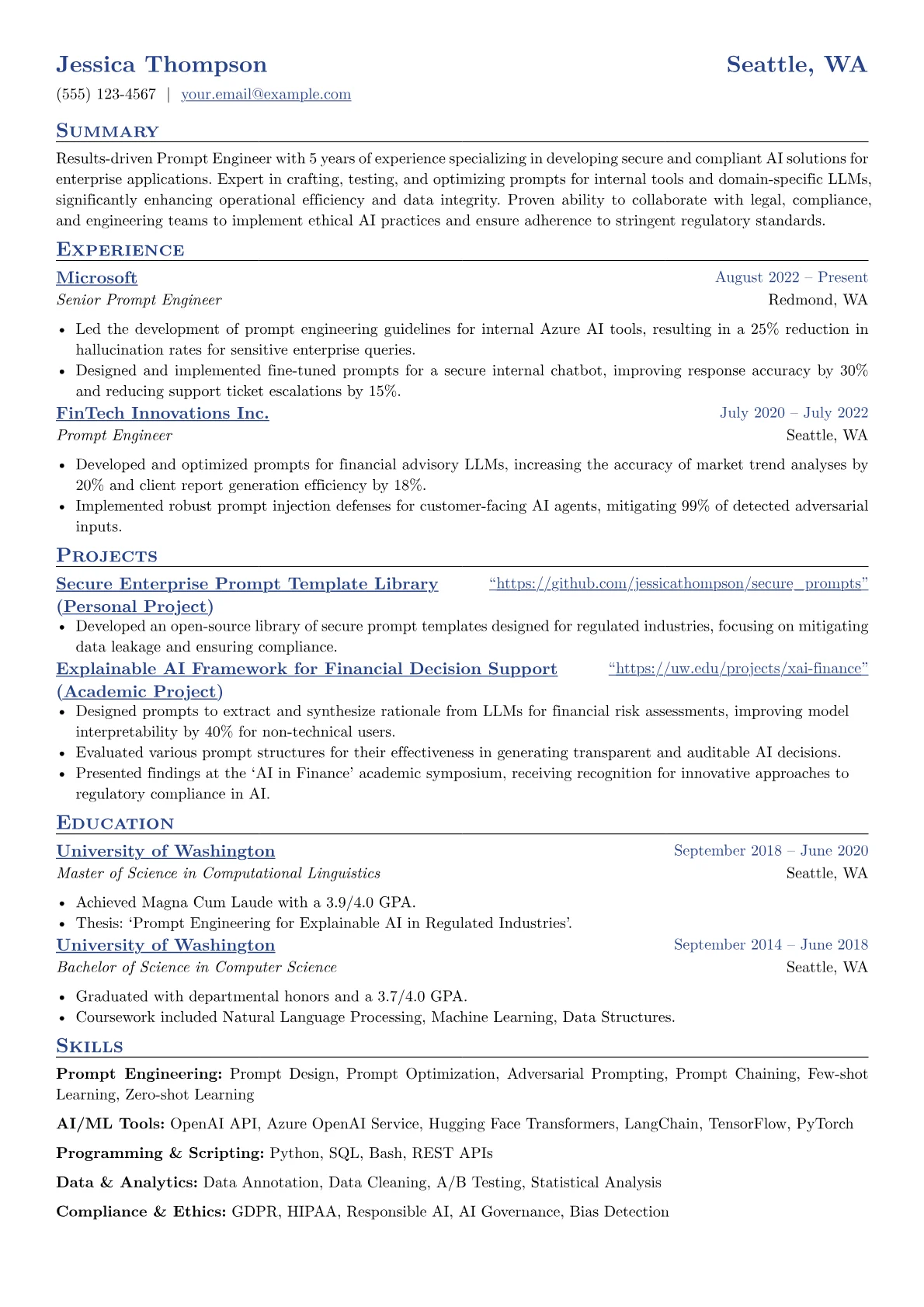 Prompt Engineering version - Page 1