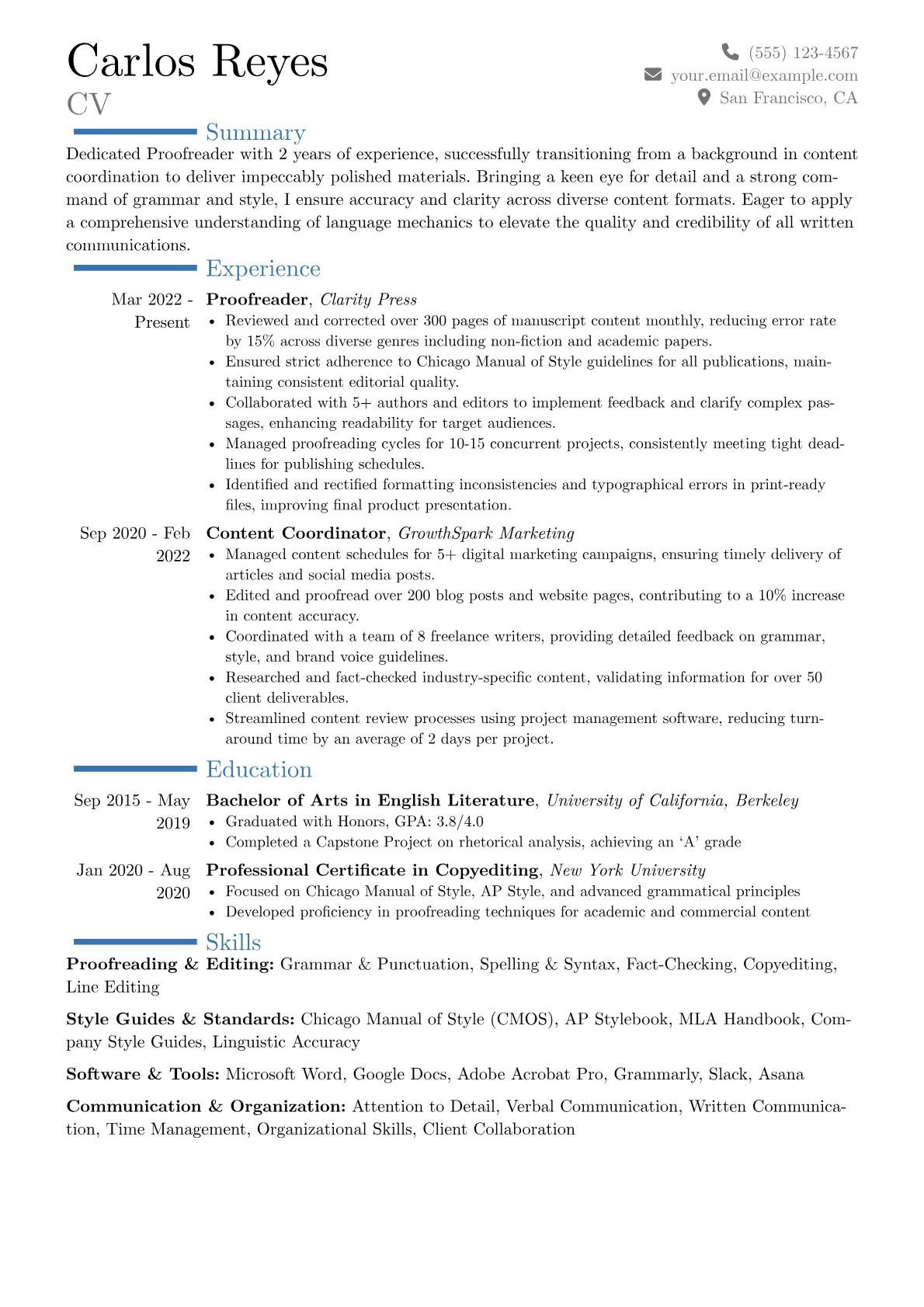 Career changer version - Page 1