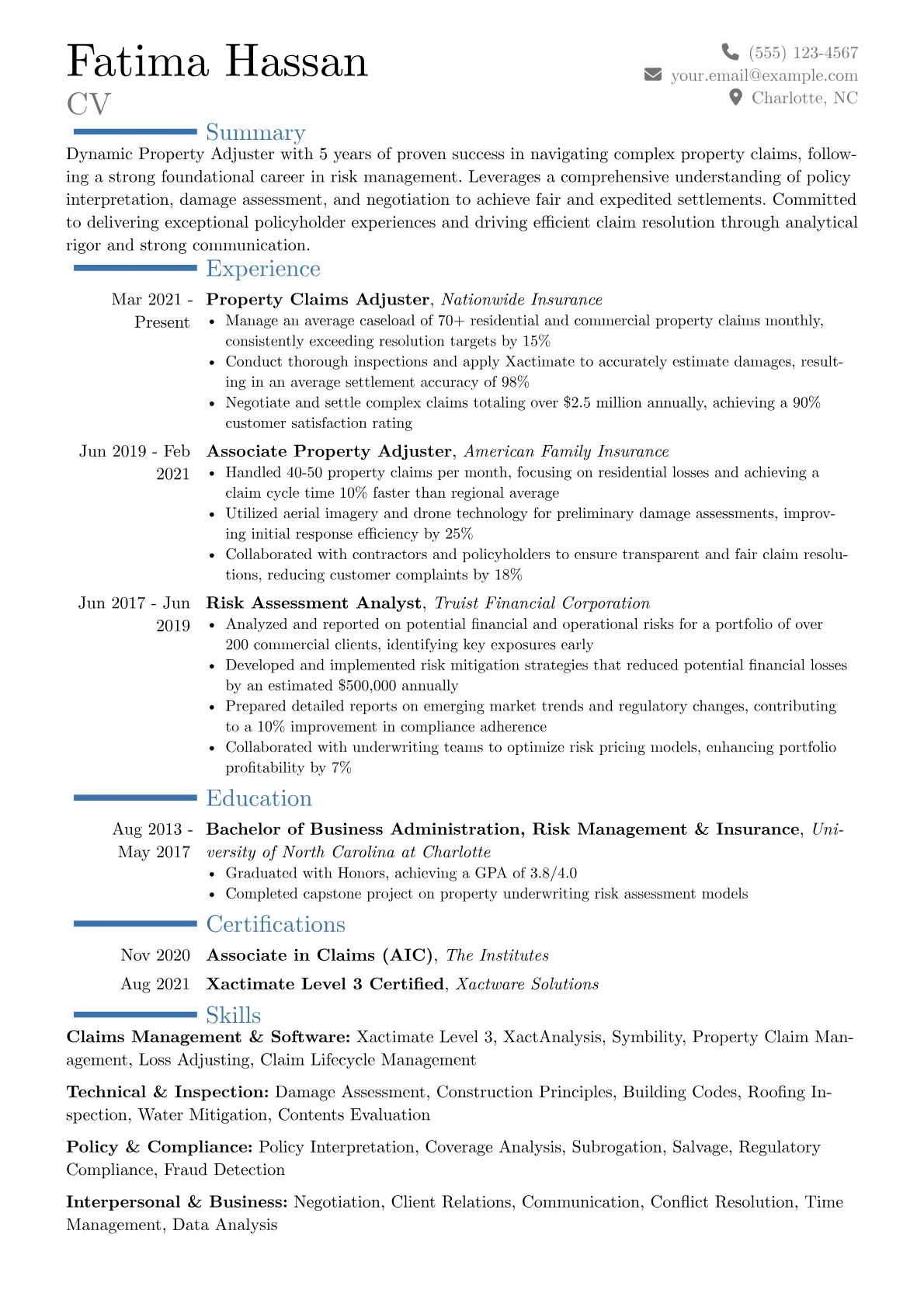 Career changer version - Page 1