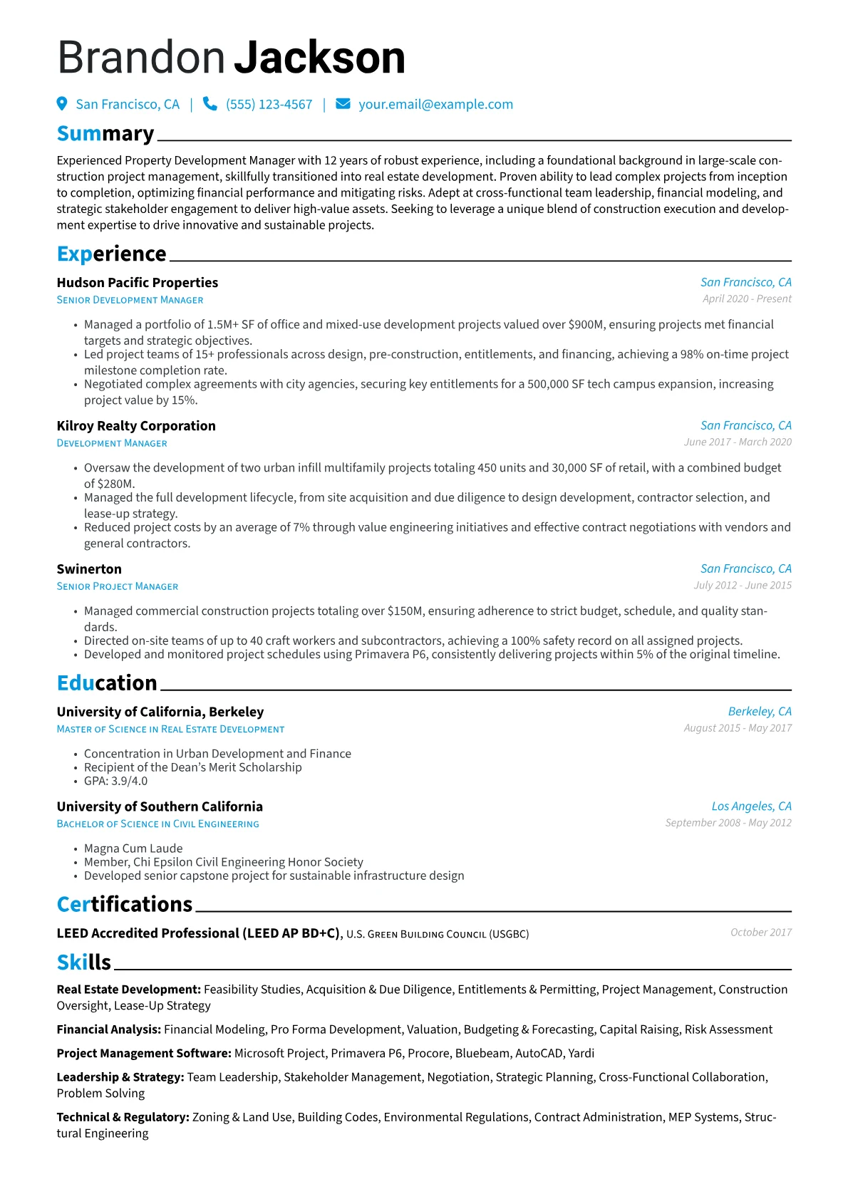 Career changer version - Page 1