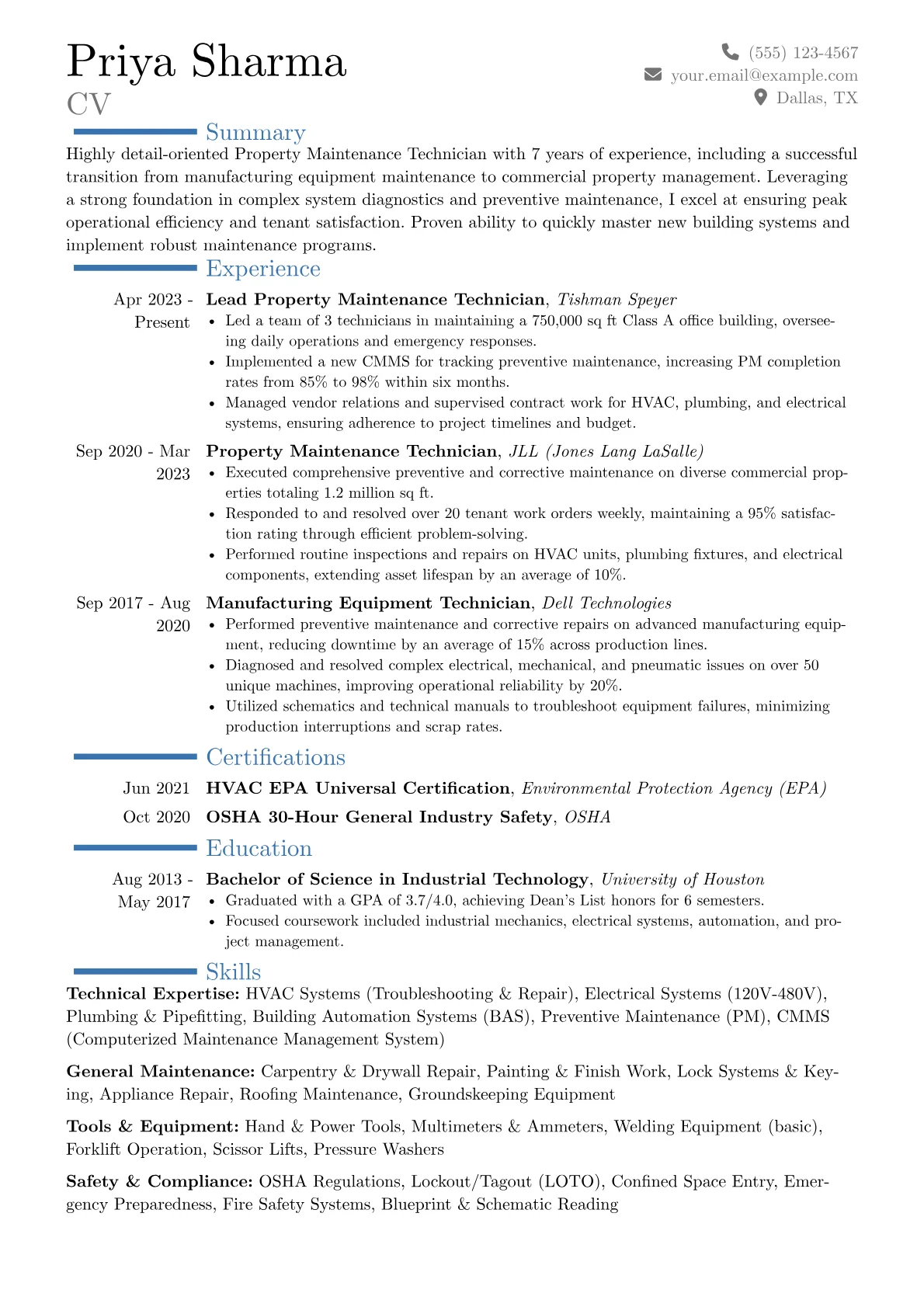Career changer version - Page 1
