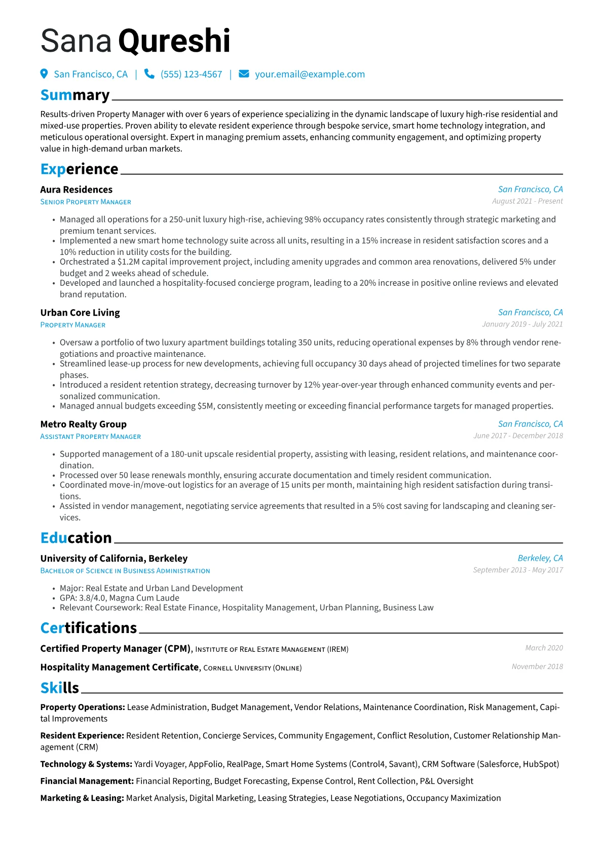Luxury Residential version - Page 1