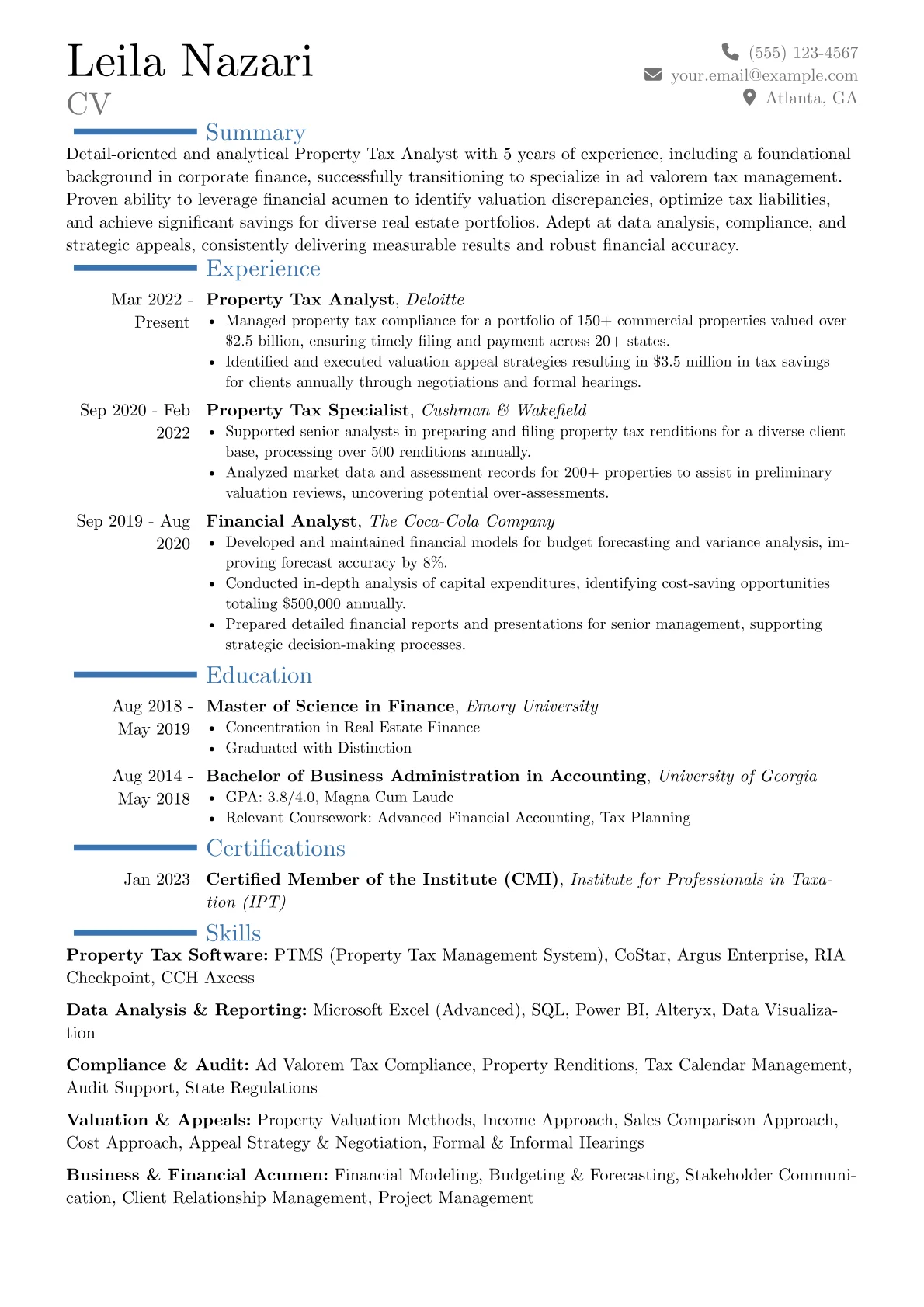 Career changer version - Page 1