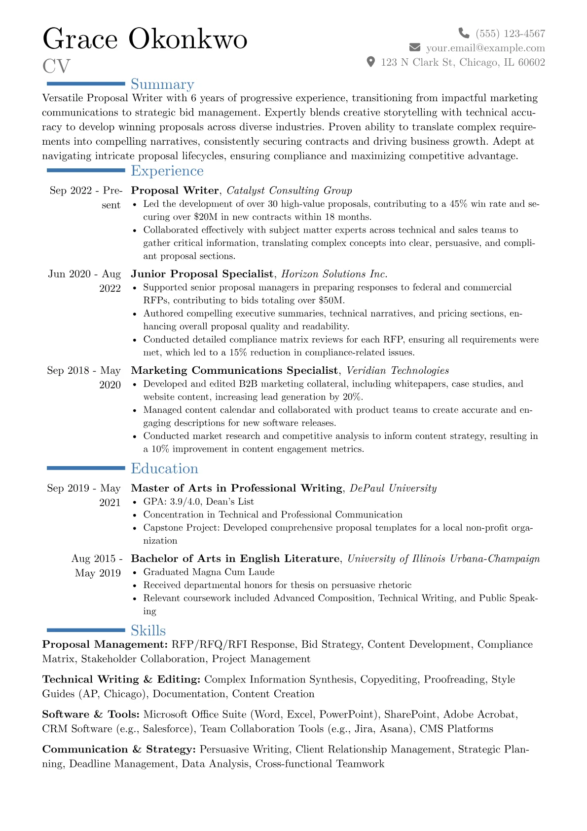 Career changer version - Page 1