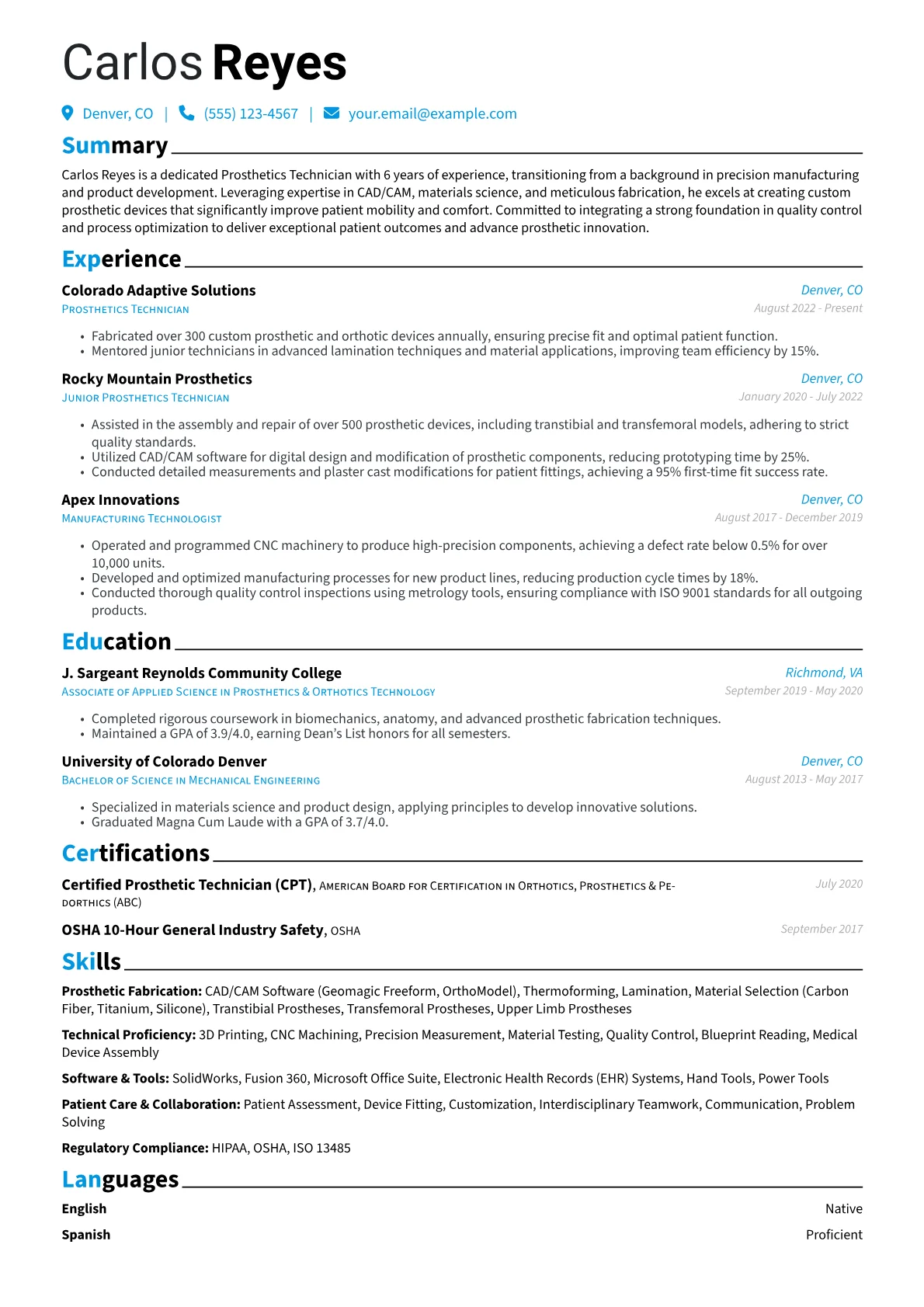 Career changer version - Page 1