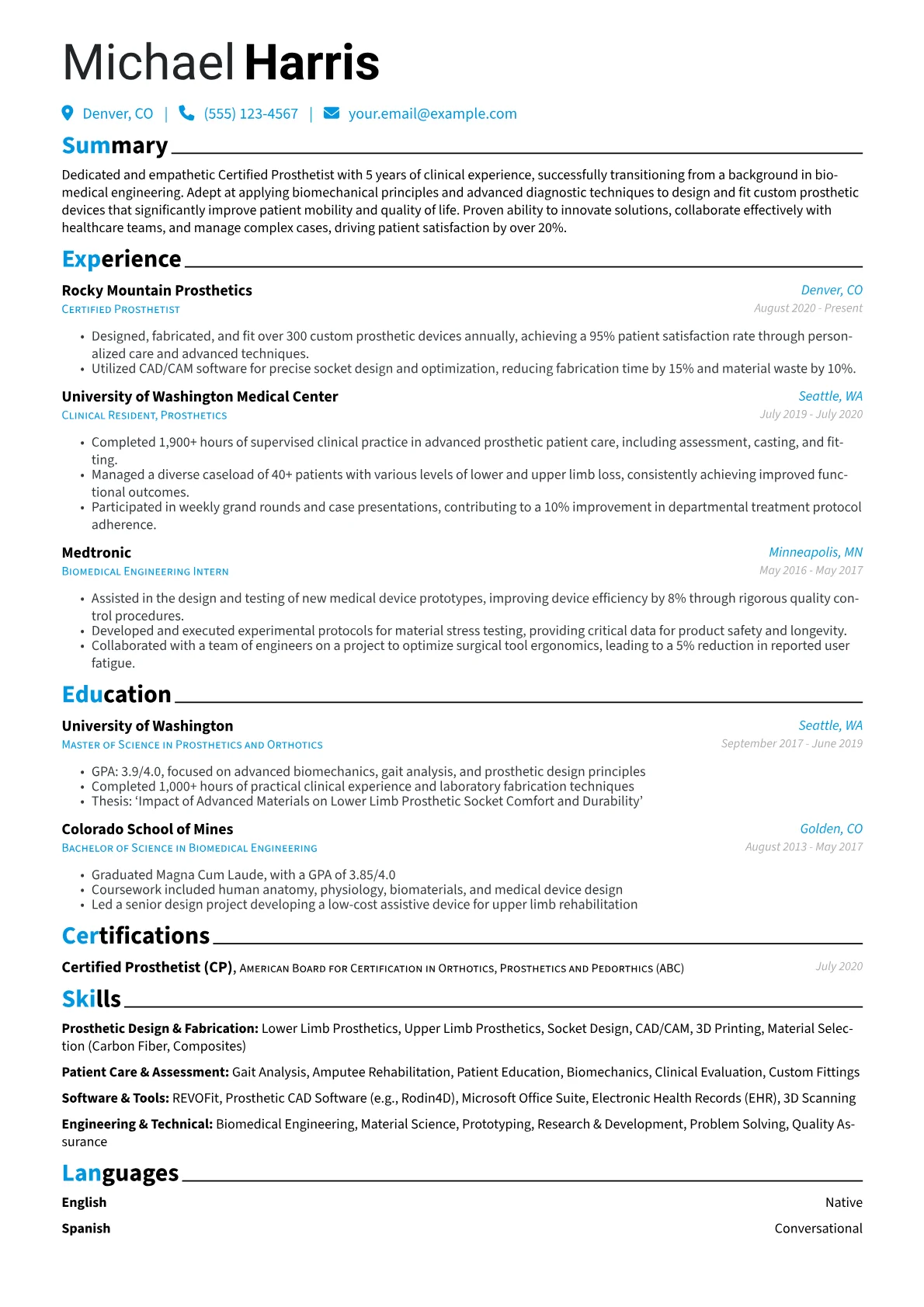 Career changer version - Page 1