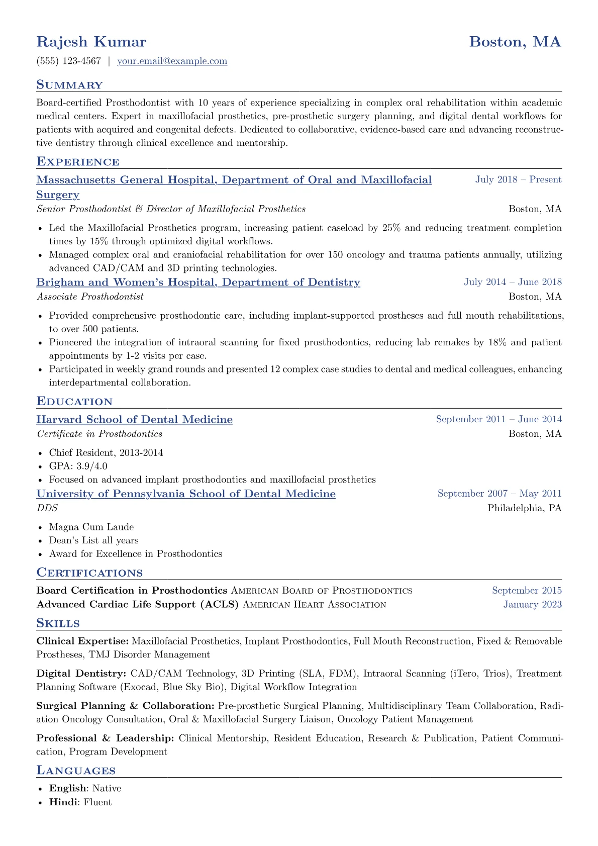 Prosthodontist version - Page 1