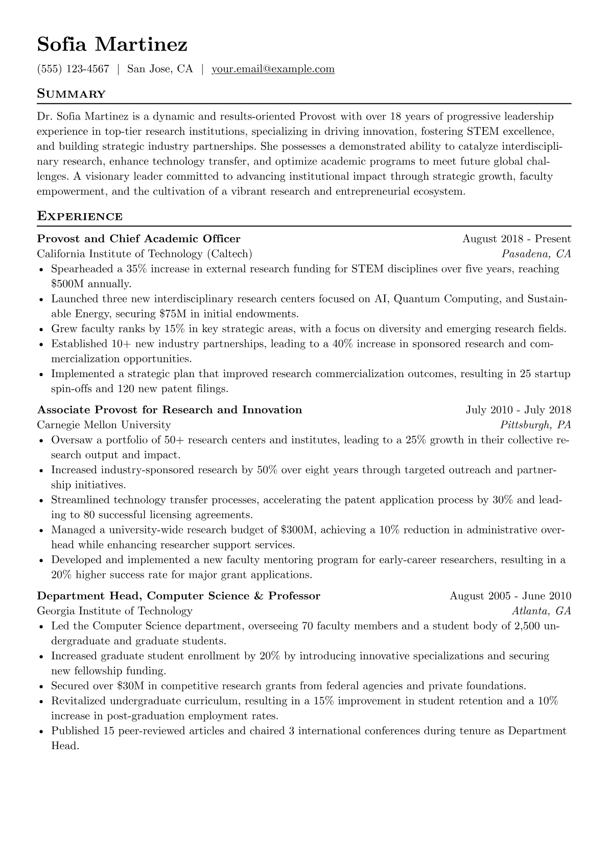 Provost version - Page 1