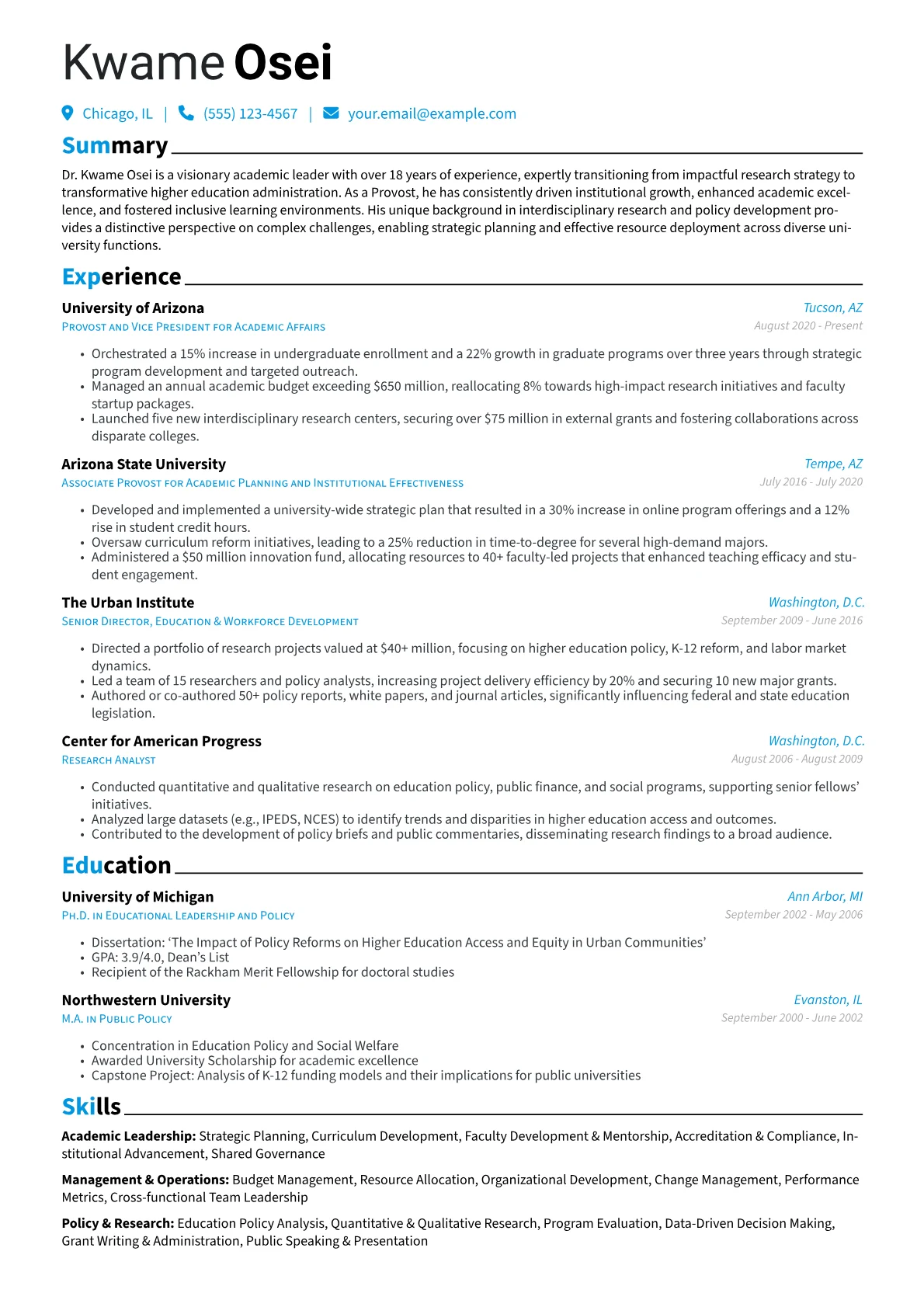 Career changer version - Page 1