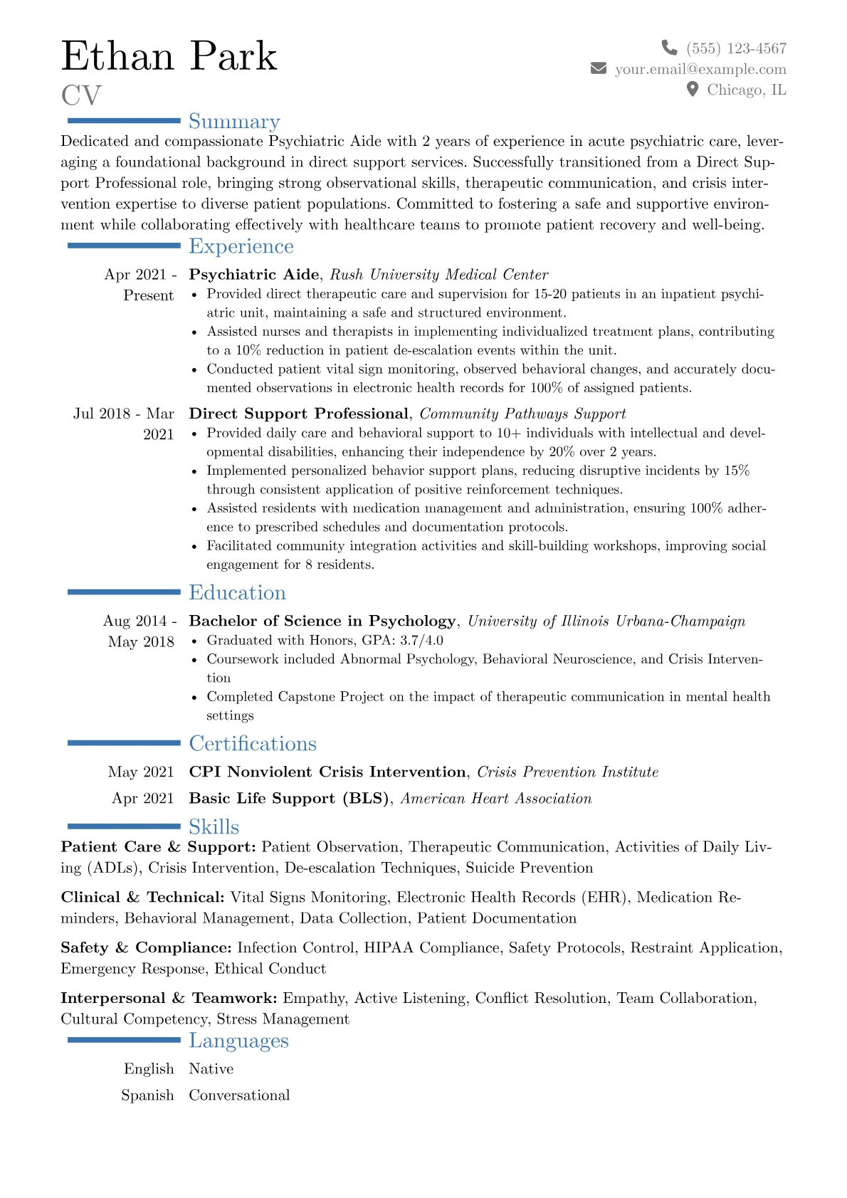 Career changer version - Page 1