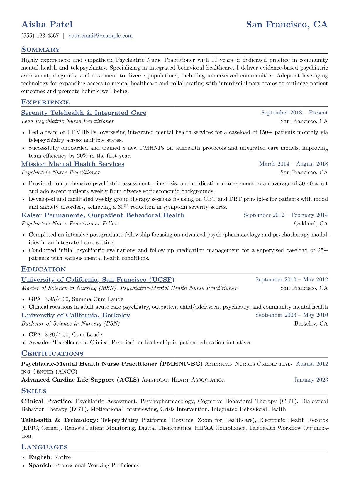 Clinical Practice version - Page 1