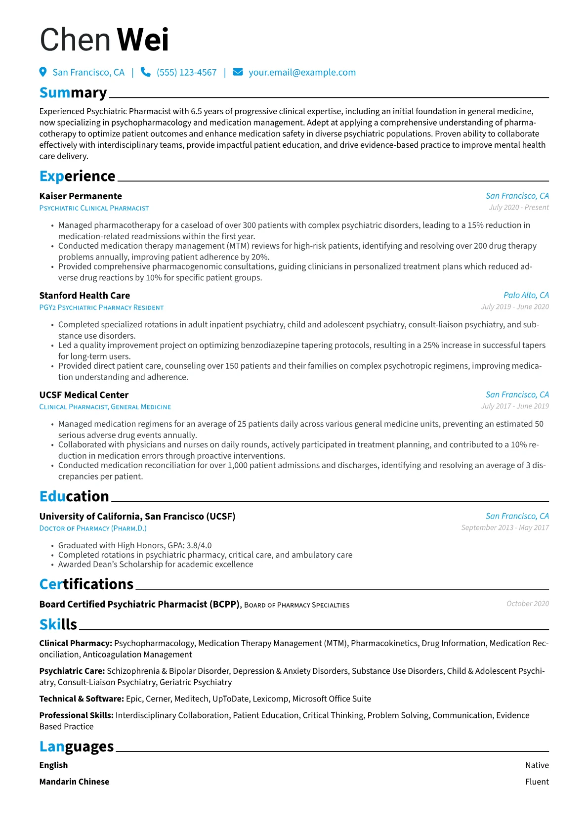 Career changer version - Page 1