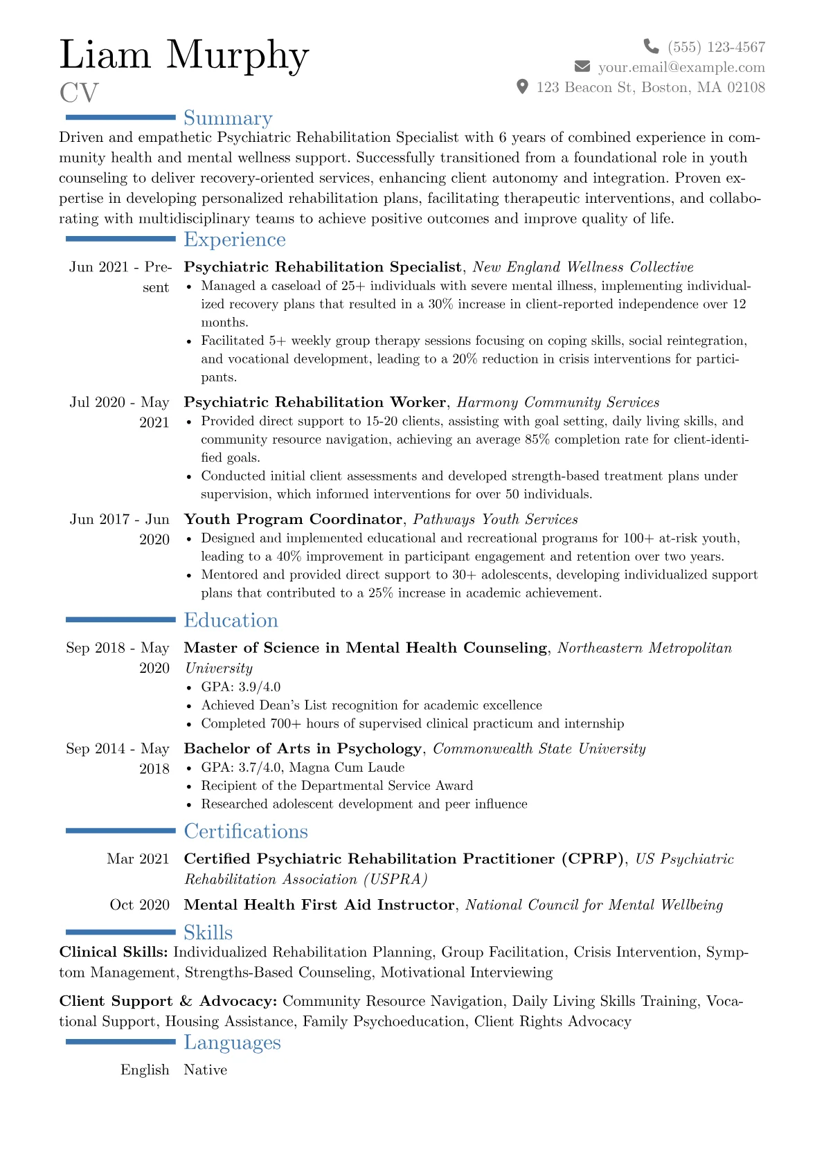 Career changer version - Page 1