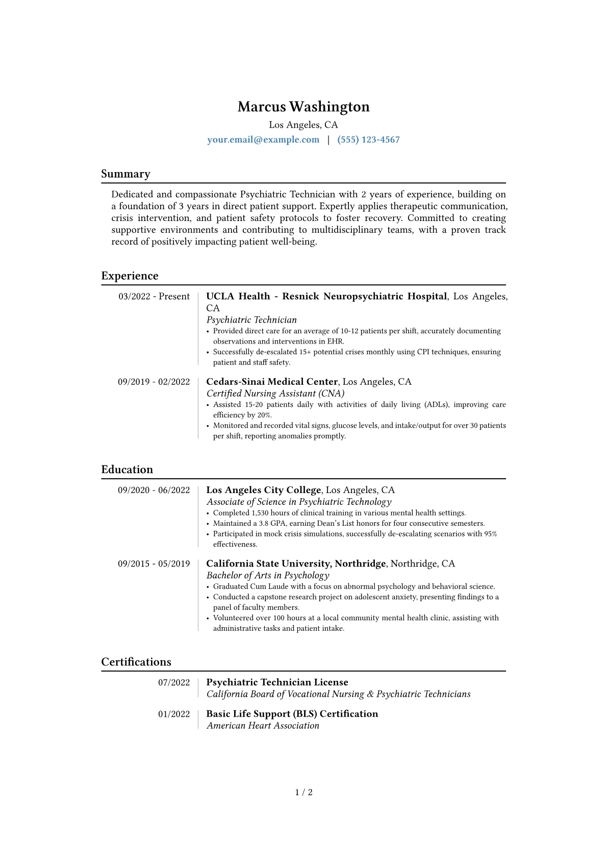 Career changer version - Page 1