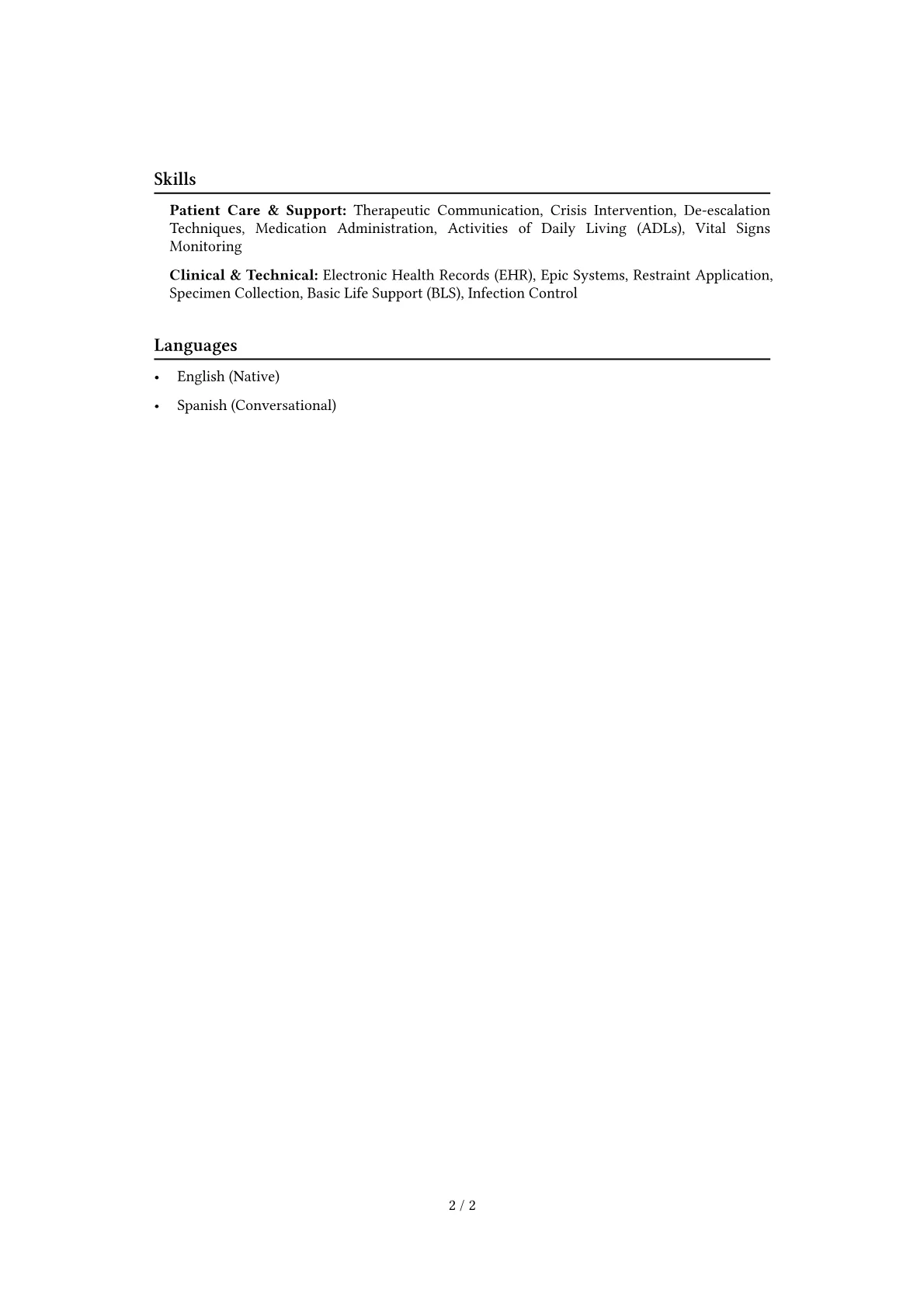 Career changer version - Page 2