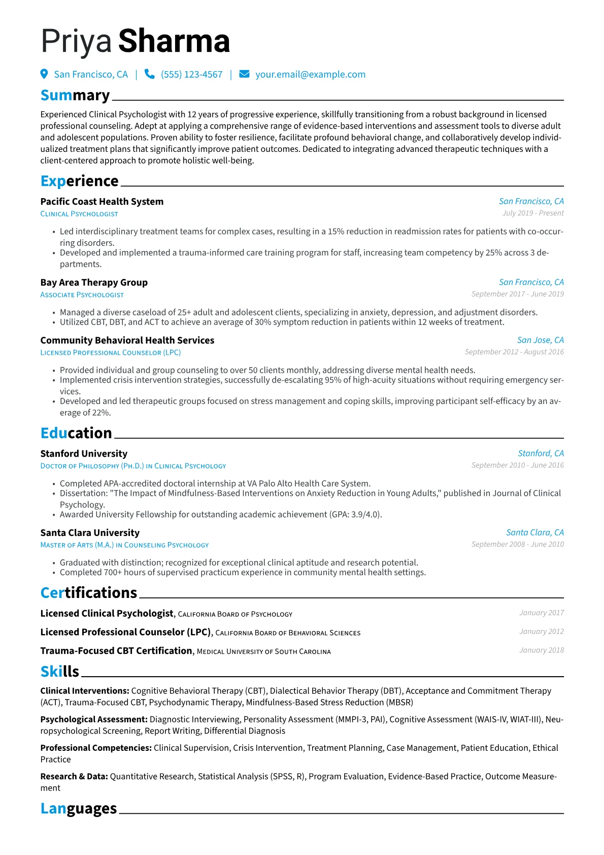 Career changer version - Page 1