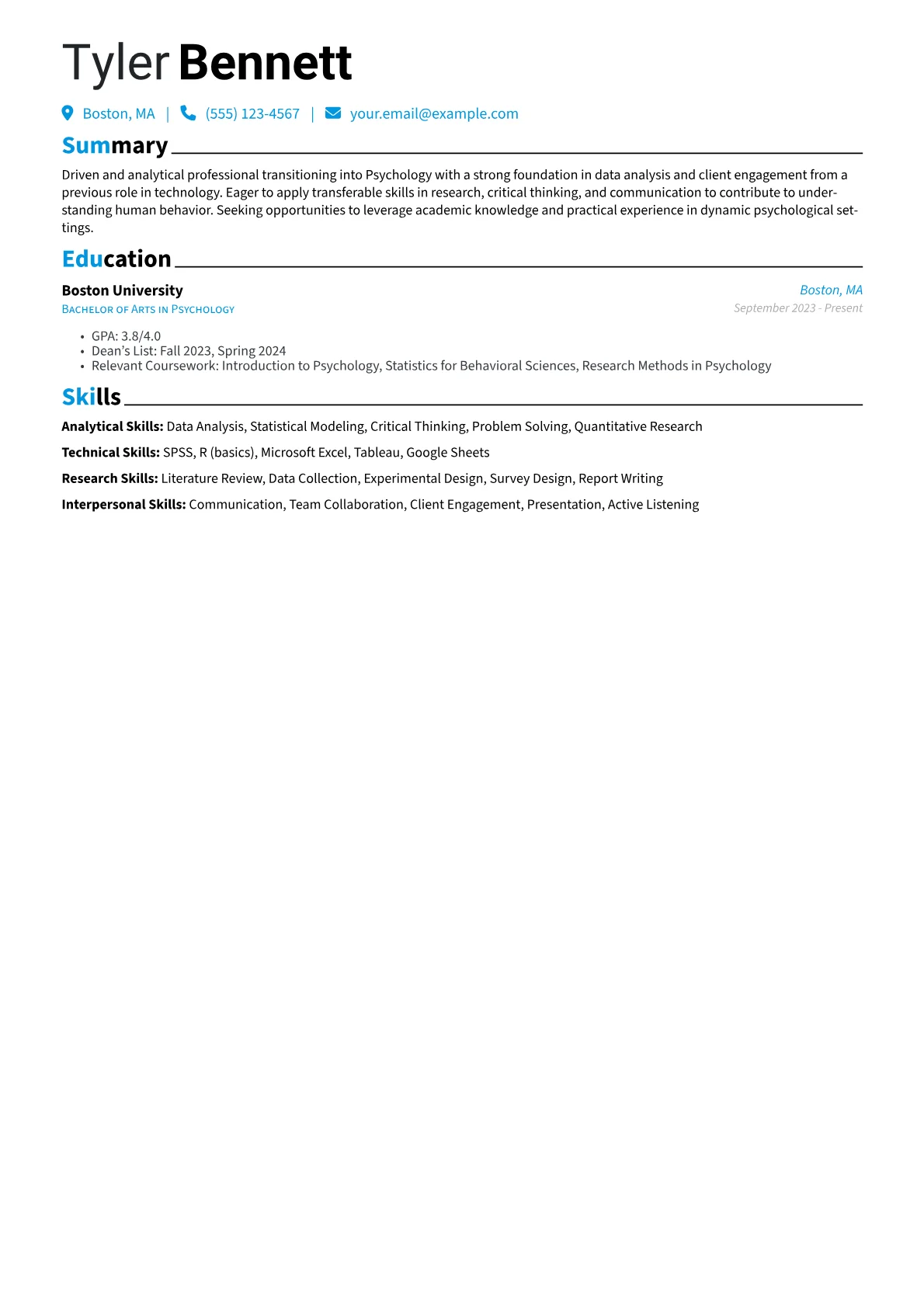 Career changer version - Page 1