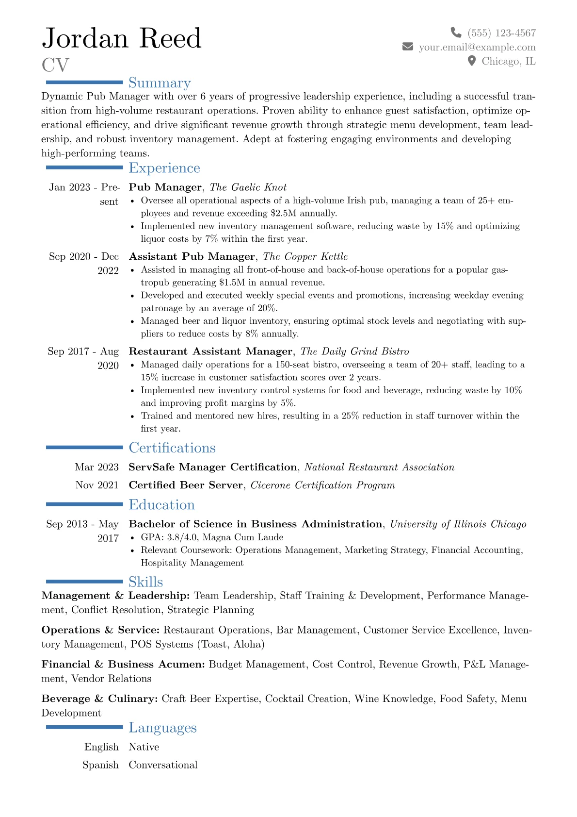Career changer version - Page 1