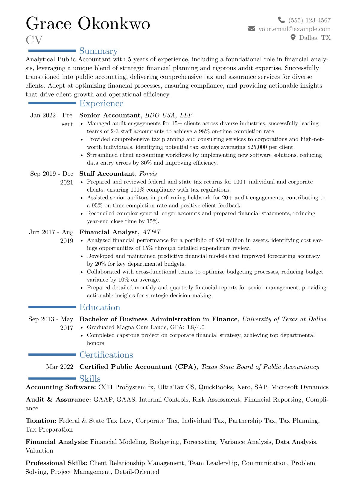 Career changer version - Page 1