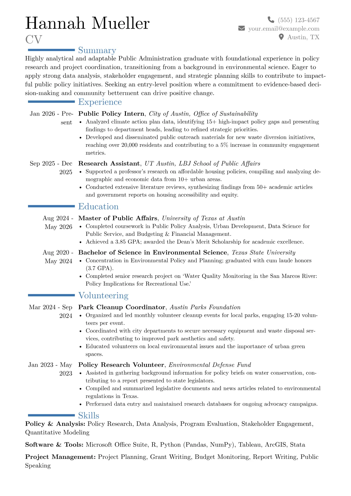 Career changer version - Page 1