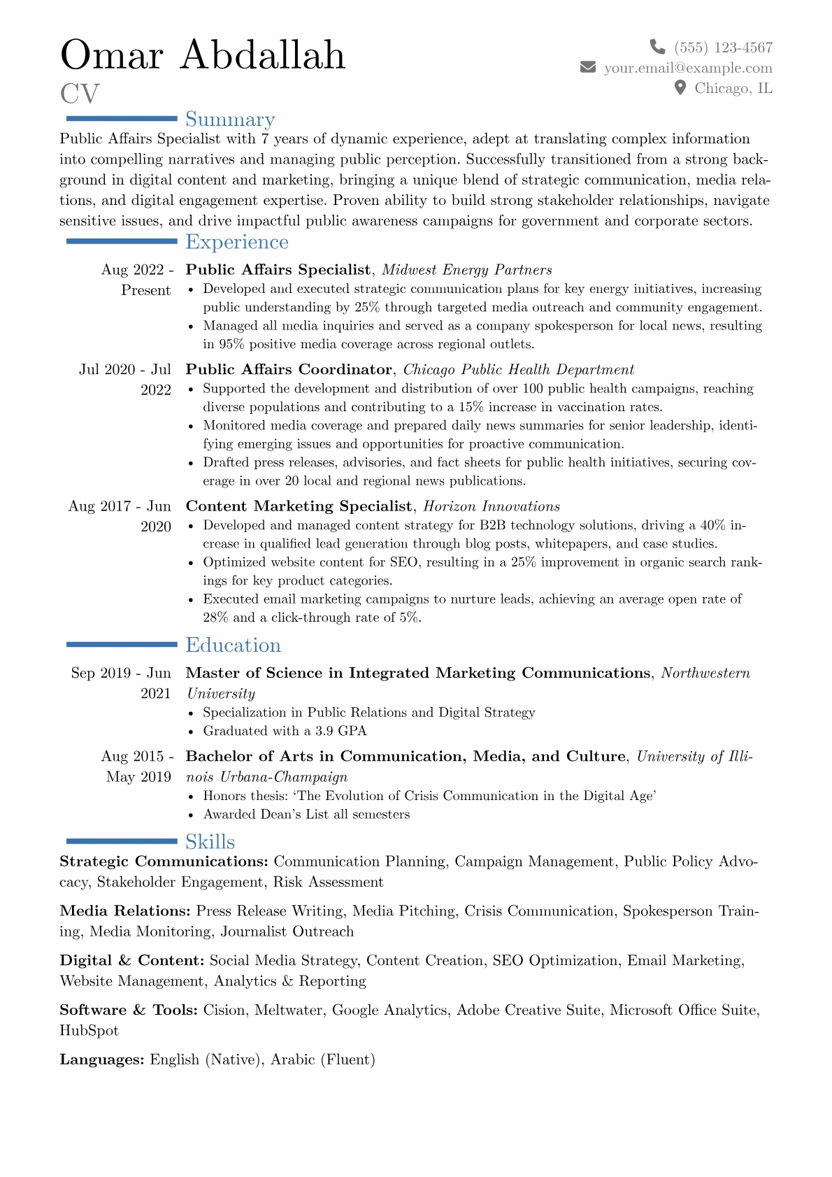 Career changer version - Page 1