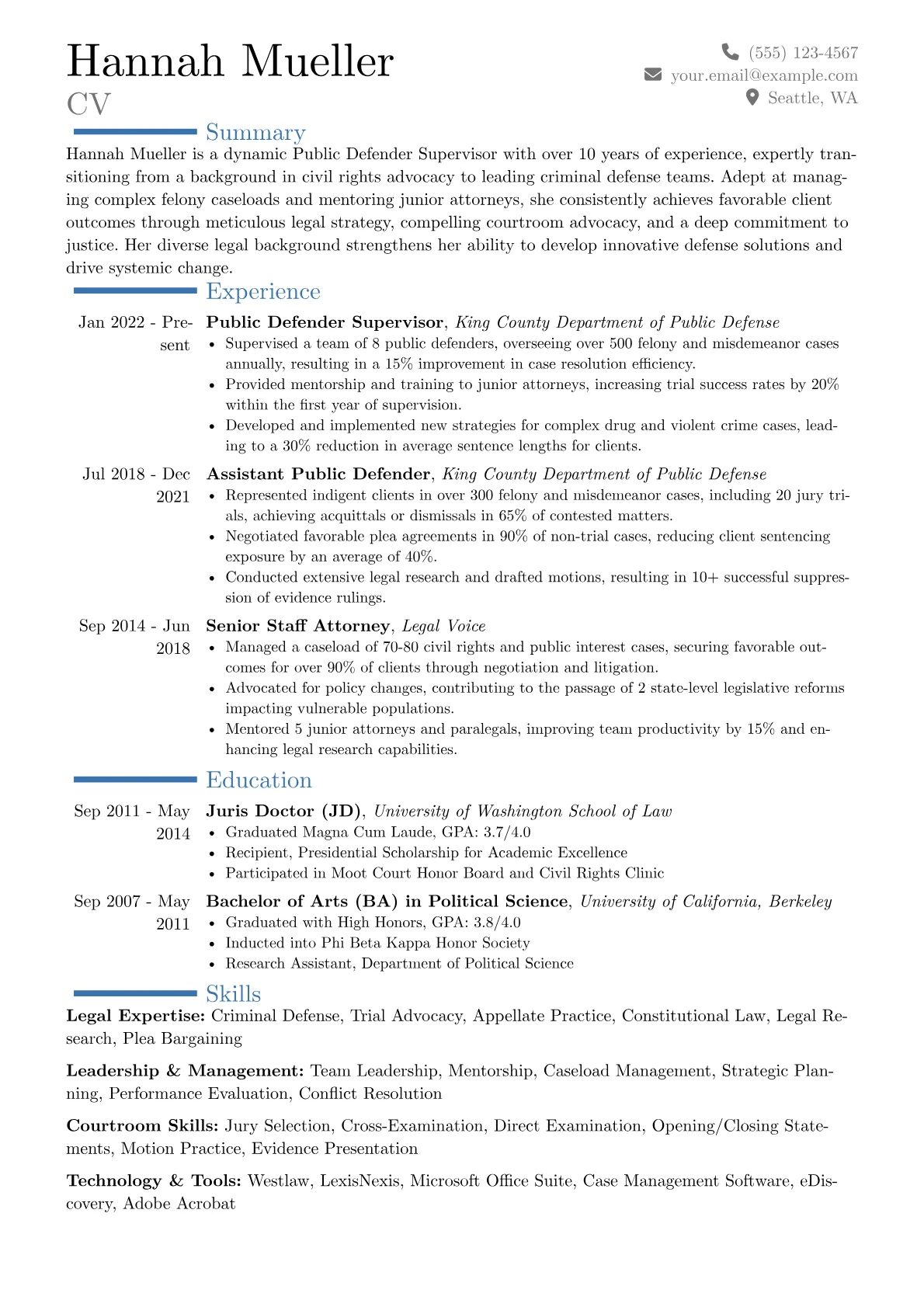 Career changer version - Page 1